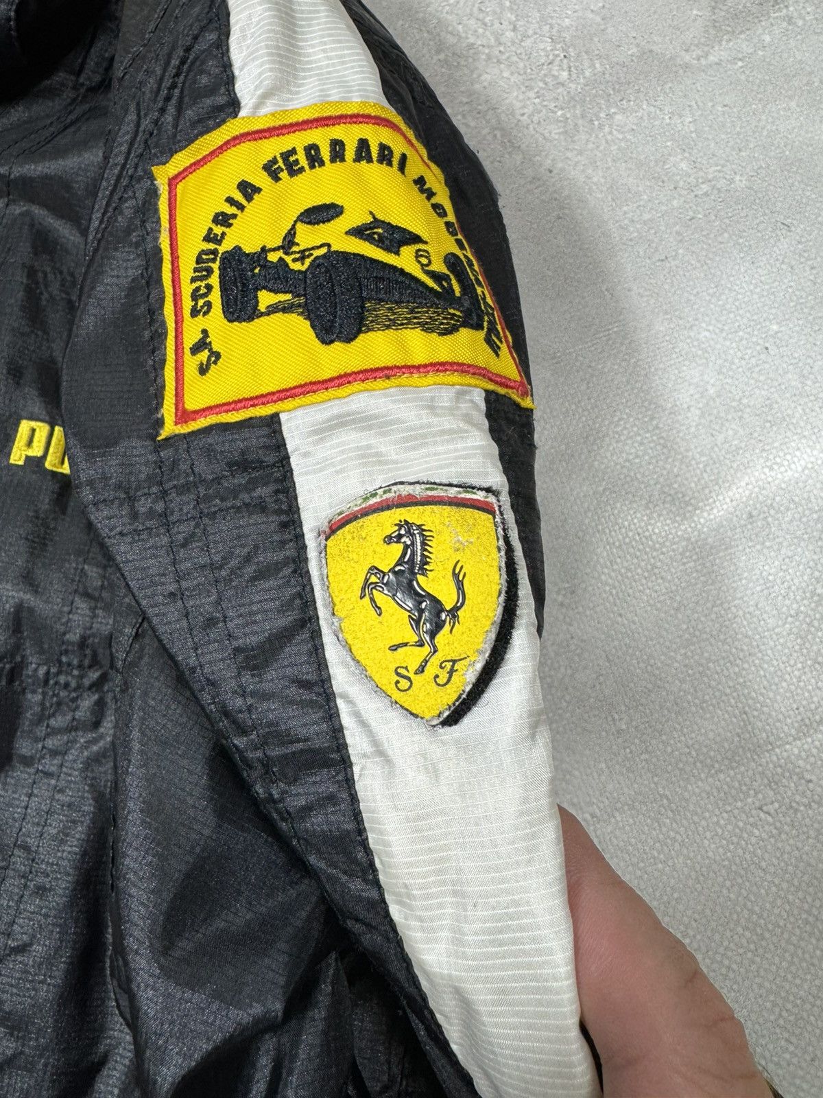 Puma Vintage Puma Scuderia Ferrari Black Racing Jacket Size US S / EU 44-46 / 1 - 4 Thumbnail
