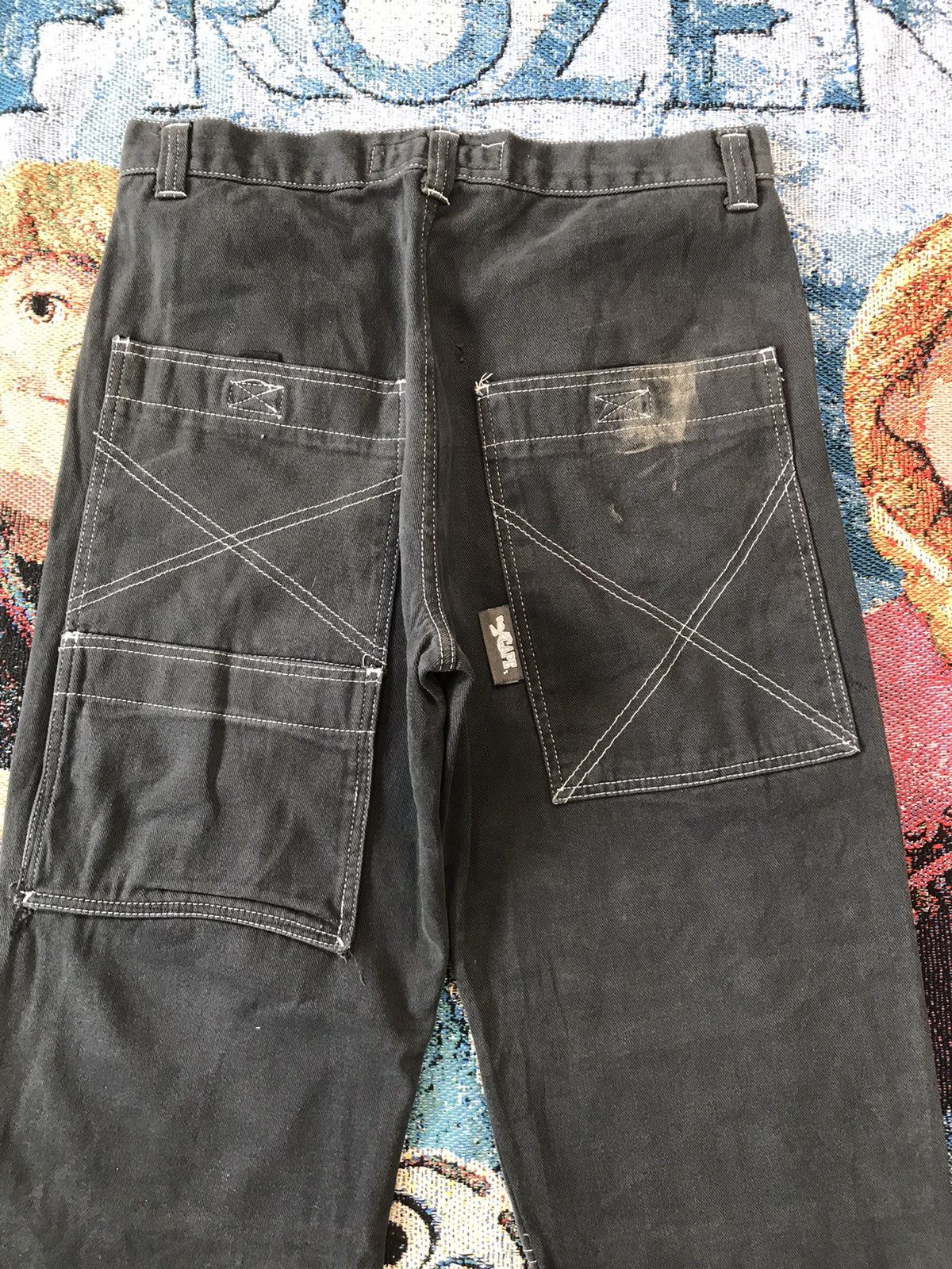 Other Vintage Xcape big pocket denim Size US 36 / EU 52 - 11 Thumbnail