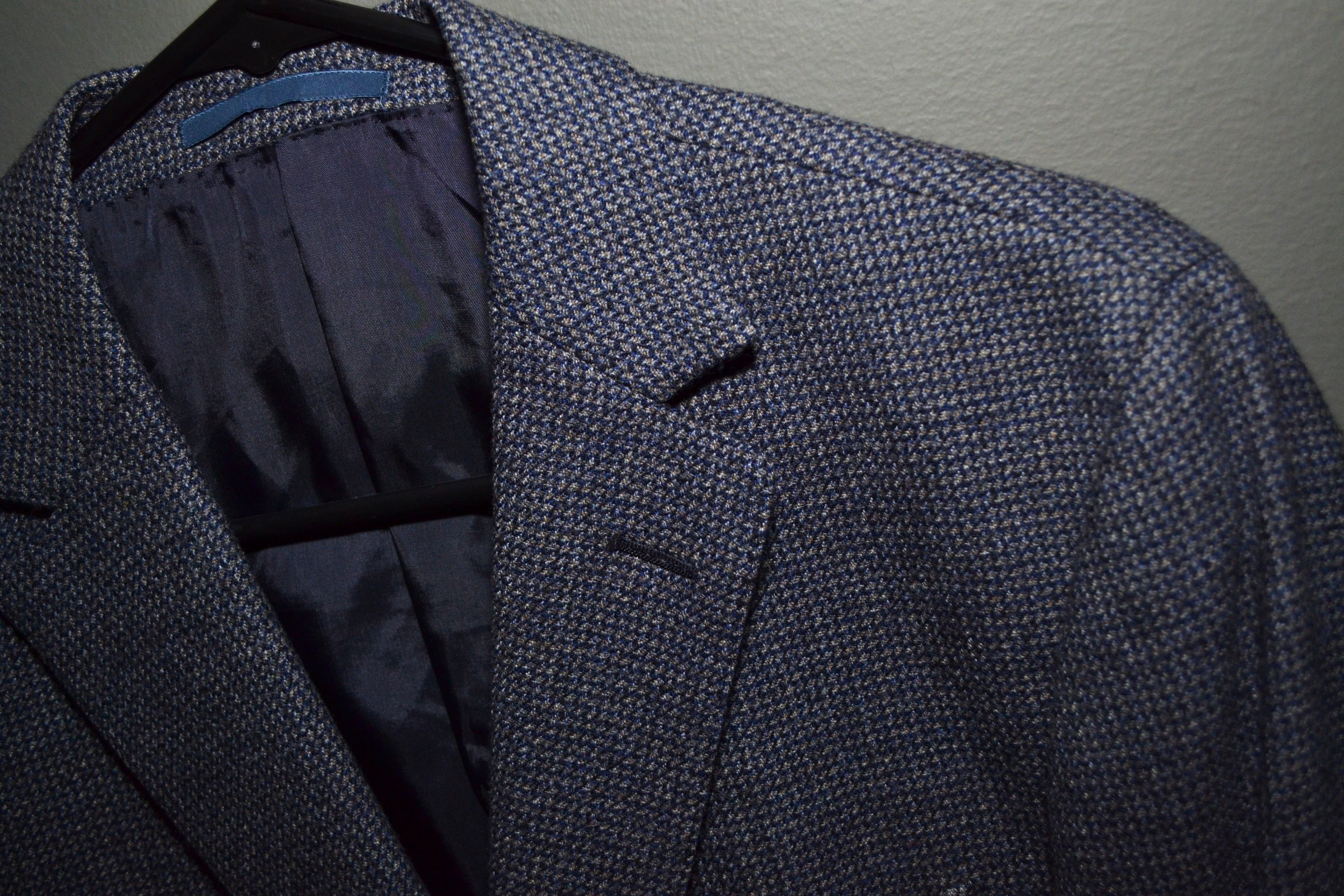 Z Zegna Ermenegildo Zegna Drop 8 Deco Wool Blazer Jacket Size US M / EU 48-50 / 2 - 3 Thumbnail