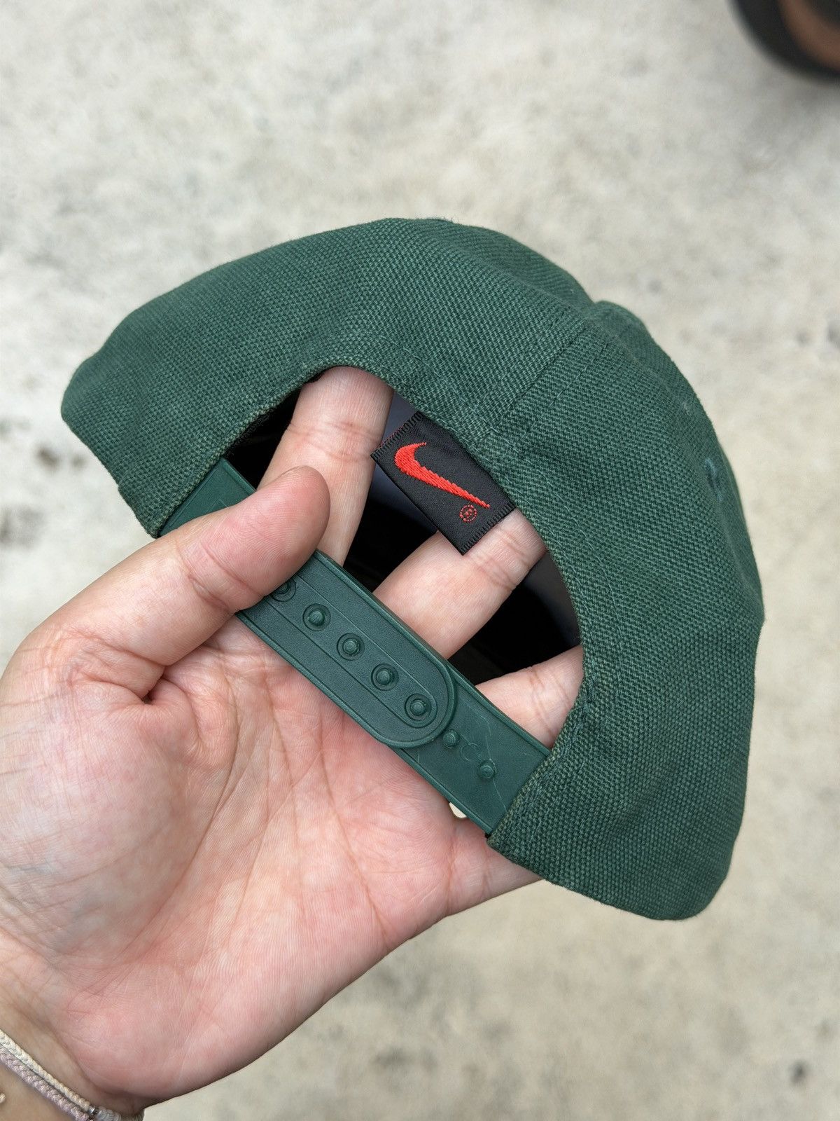 Nike Vintage Nike N-Logo Reflective 90's Cap Size ONE SIZE - 5 Thumbnail