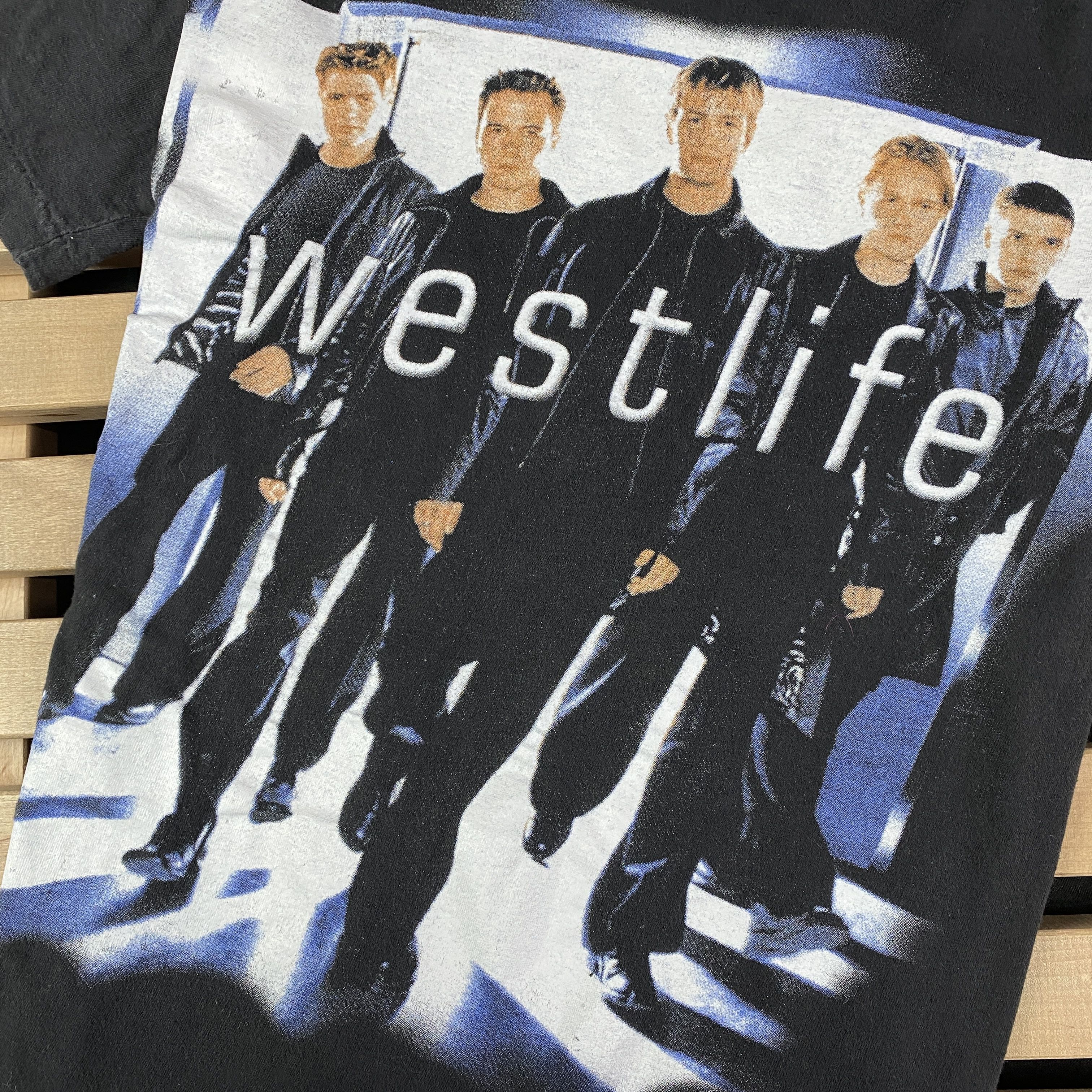 Band Tees × Vintage Mens Vintage T-Shirt Westlife 2001 Size M Size US M / EU 48-50 / 2 - 4 Thumbnail