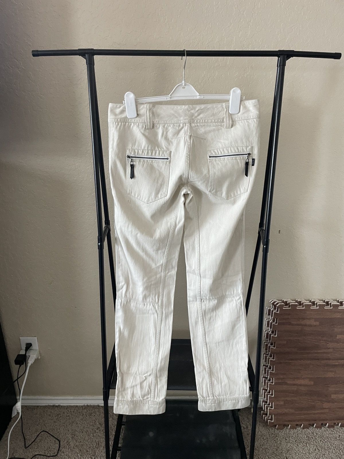 Costume National Cotton Distressed pants Size US 34 / EU 50 - 7 Thumbnail