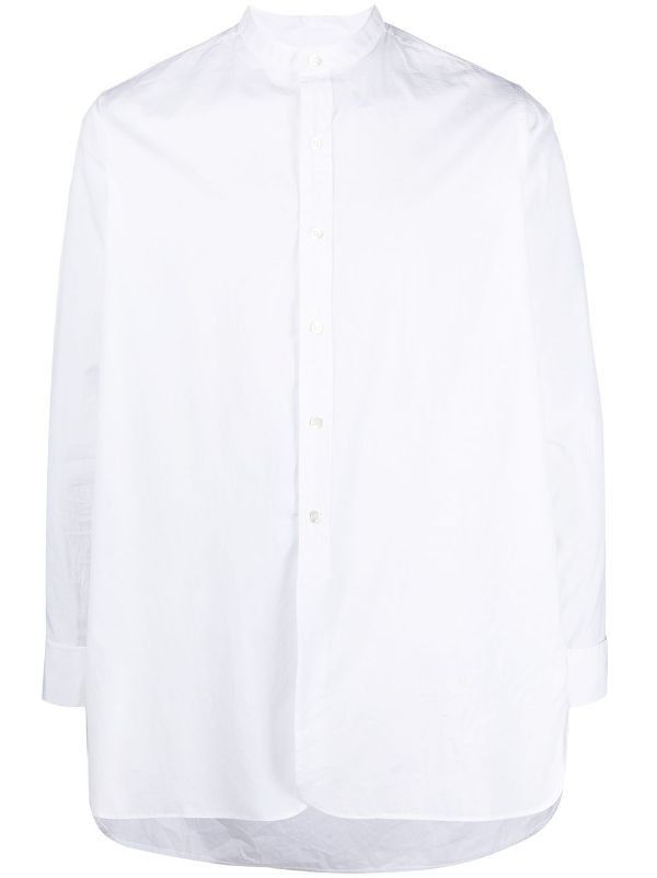 Maison Margiela o1y1124 Shirt In Bright White Size US L / EU 52-54 / 3 - 1 Thumbnail