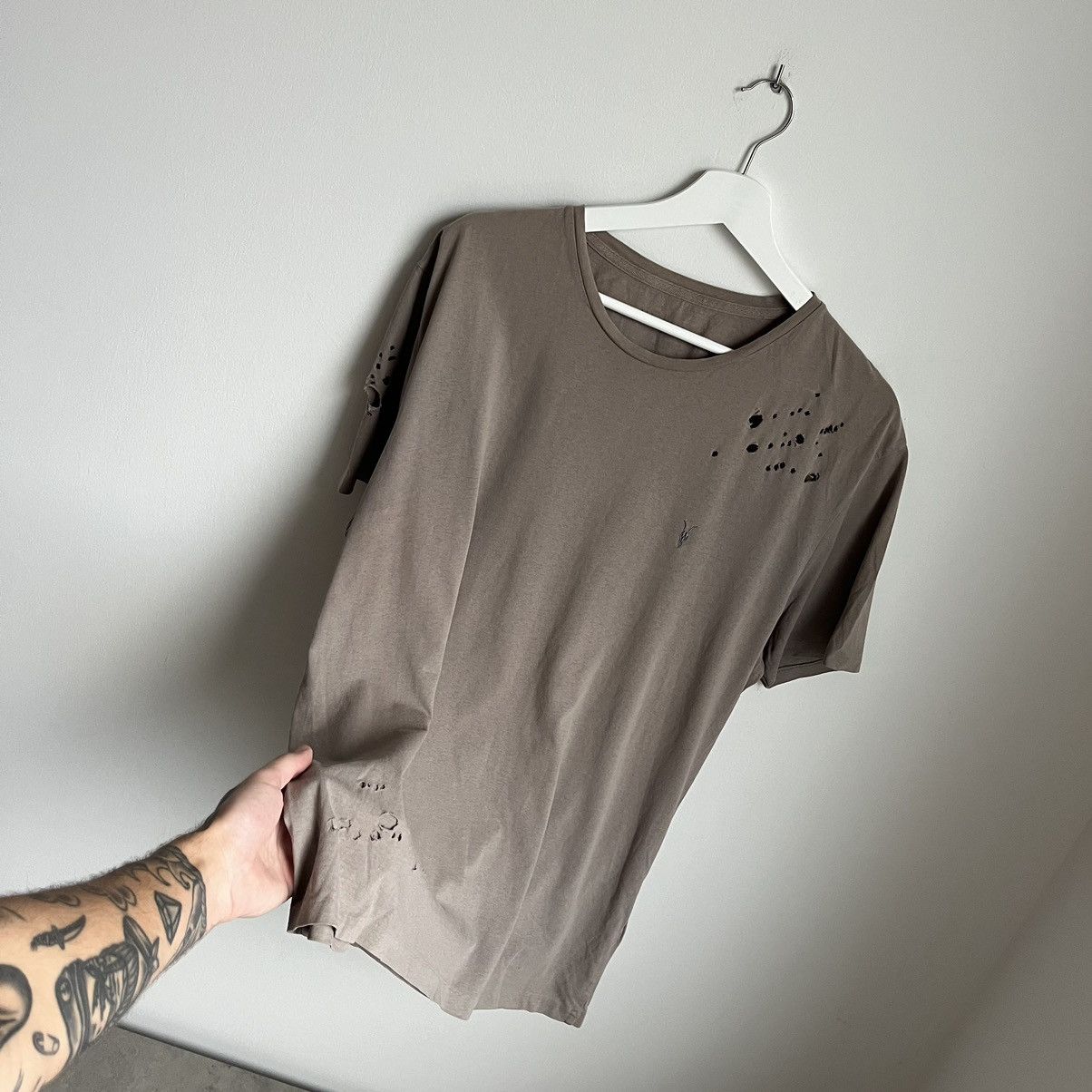 Allsaints All Saints Trashed T-Shirt Size US L / EU 52-54 / 3 - 1 Thumbnail