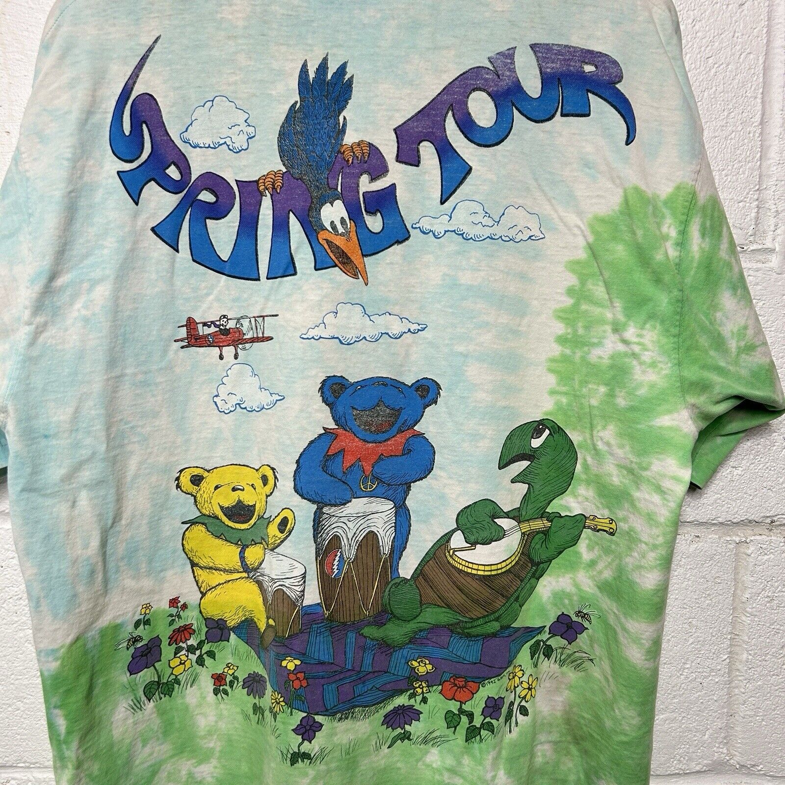 Liquid Blue Vintage Liquid Blue Grateful Dead 1992 Spring Tour Tee Size US L / EU 52-54 / 3 - 4 Thumbnail