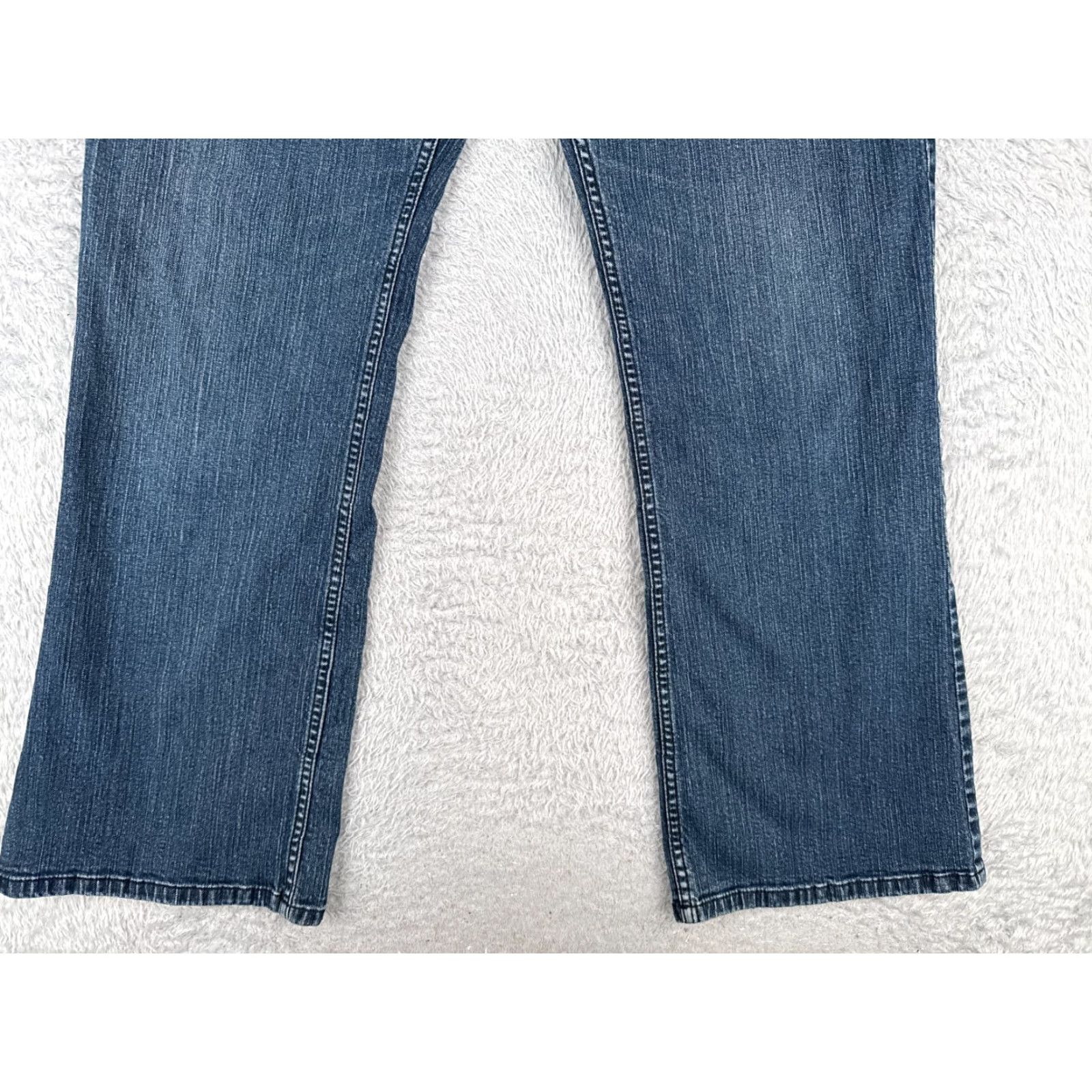 Vintage VINTAGE D&Co Womens Jeans Boots Cut High Waist Denim 14 Blue Cotton Blend 32x29 Size 36" / US 14 / IT 50 - 2 Thumbnail