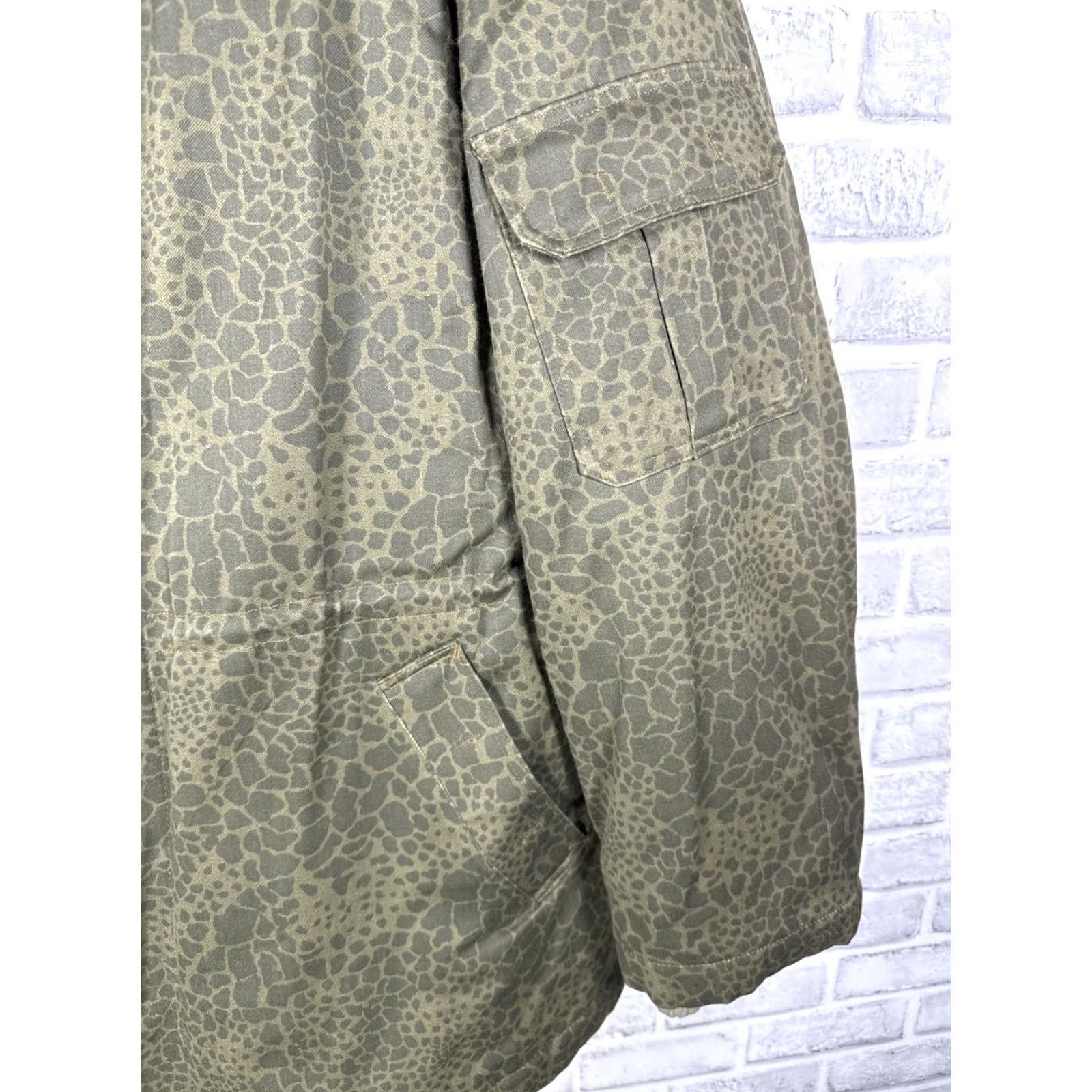 Puma VTG Polish Military Puma Winter Camouflage Jacket Mens S Removable Lining Green Parka Cotton Size US S / EU 44-46 / 1 - 3 Thumbnail