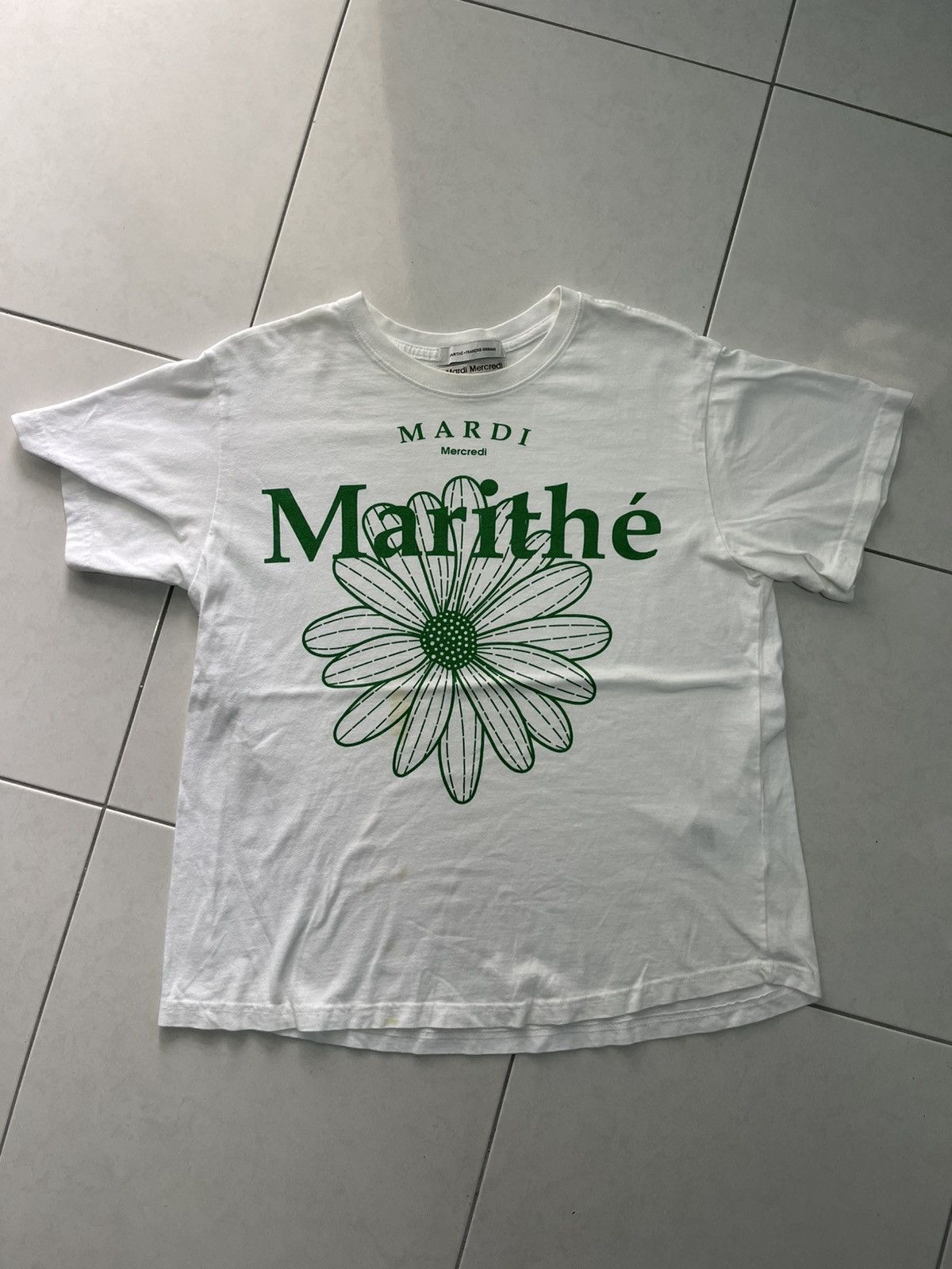 Marithe + Francois Girbaud MARITHE + FRANCOIS GIRBAUND X MARDI MERCREDI TEE VERY RARE Size US M / EU 48-50 / 2 - 1 Thumbnail
