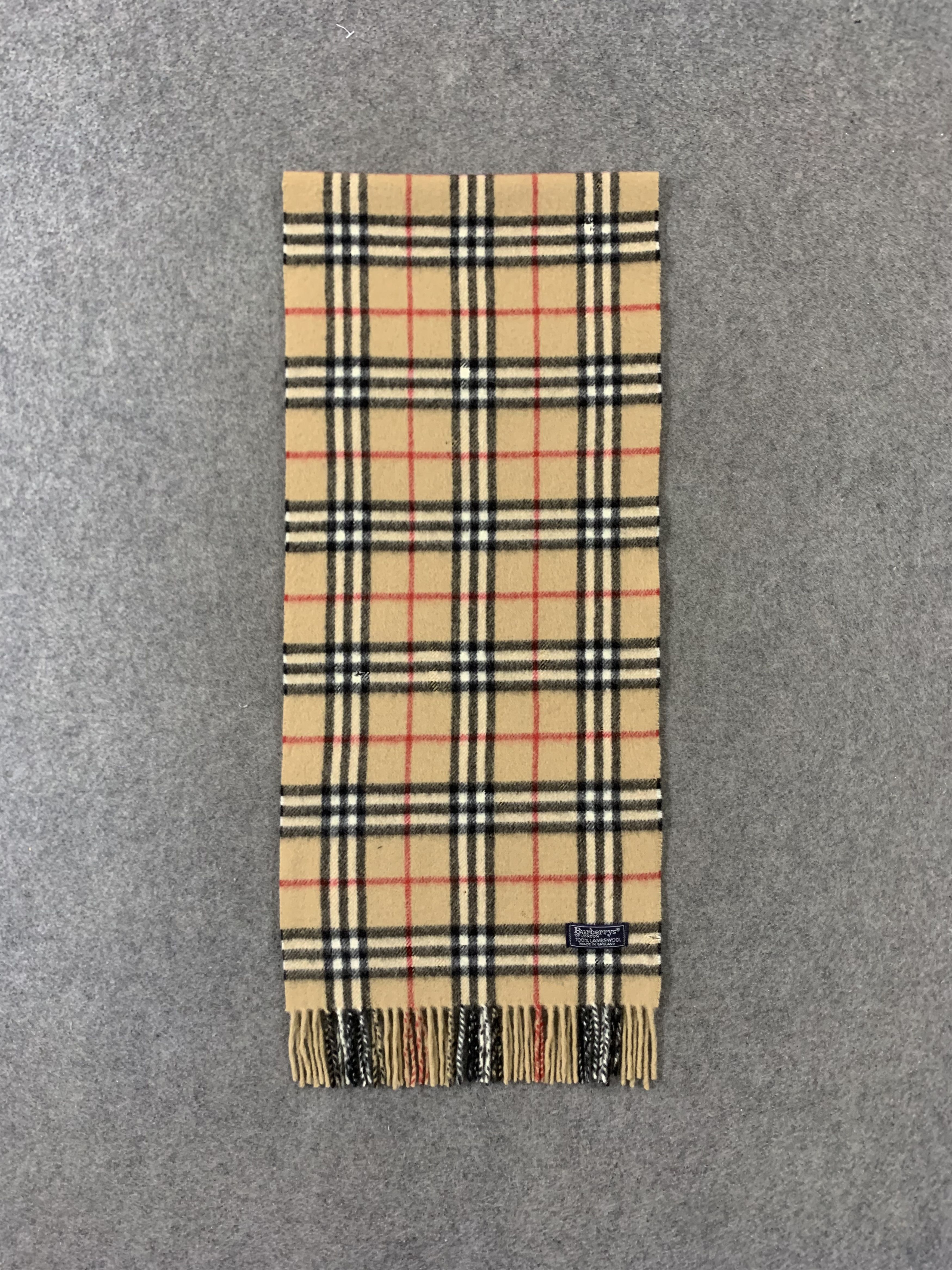 Burberry Burberry Scarf Wool Muffler Neck Wrap BL9314 Size ONE SIZE - 2 Thumbnail