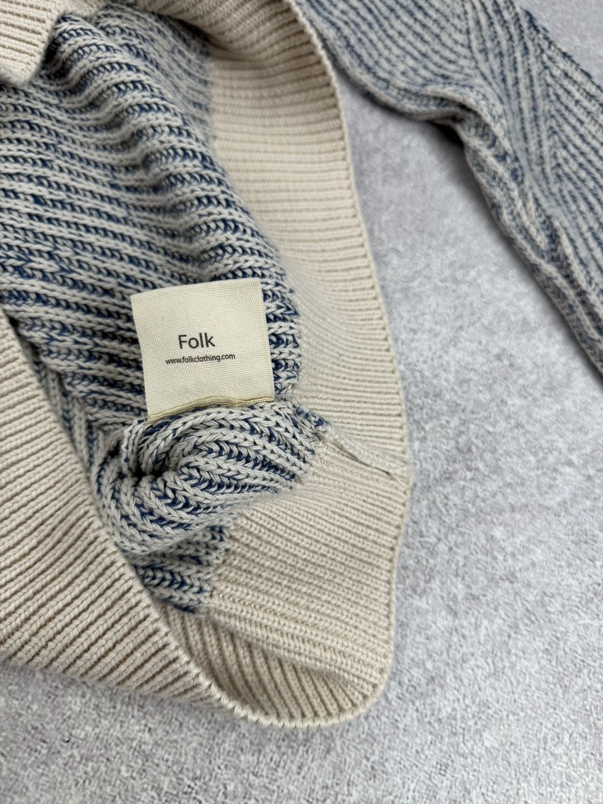 Folk Folk Cotton Knit Sweater Men’s Size 3 Size US M / EU 48-50 / 2 - 8 Thumbnail