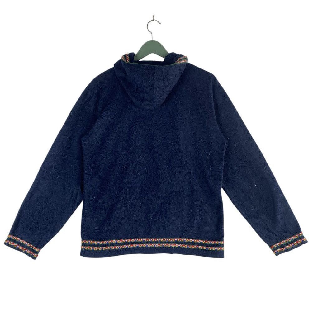 Beams Plus × Japanese Brand Rare BEAMS japan native trim fleece hooded jacket Size US M / EU 48-50 / 2 - 3 Thumbnail