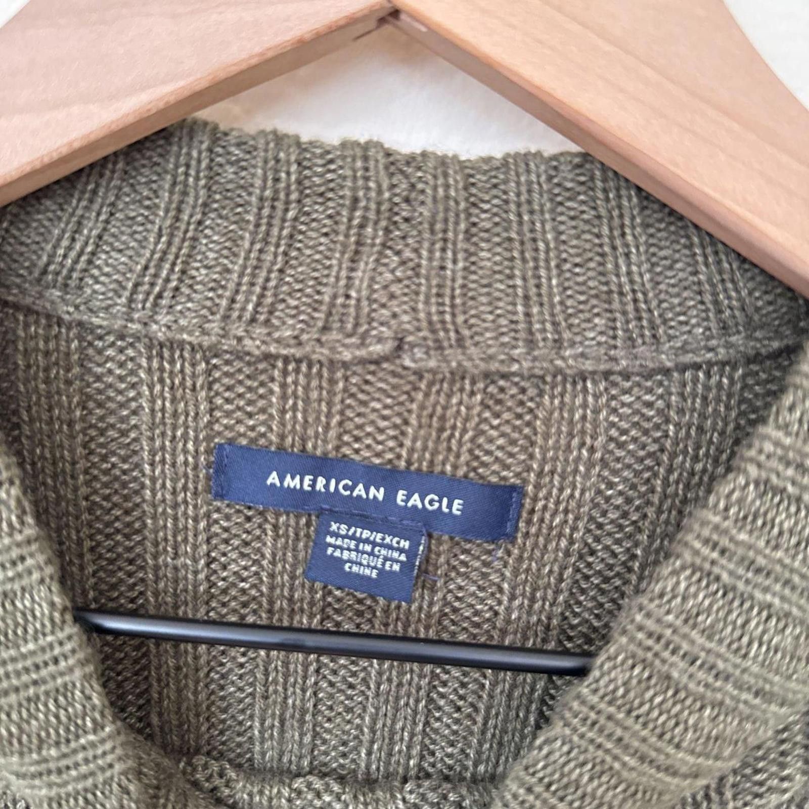 American Eagle Outfitters American Eagle Outfitters Women's XS Olive Green Long Sleeve Size XS / US 0-2 / IT 36-38 - 3 Thumbnail