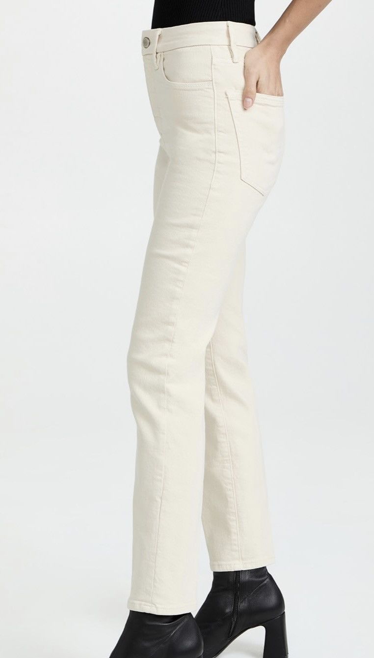 Good American Good American Good Classic Jeans in Bone Size 25" / US 0 / IT 36 - 8 Thumbnail