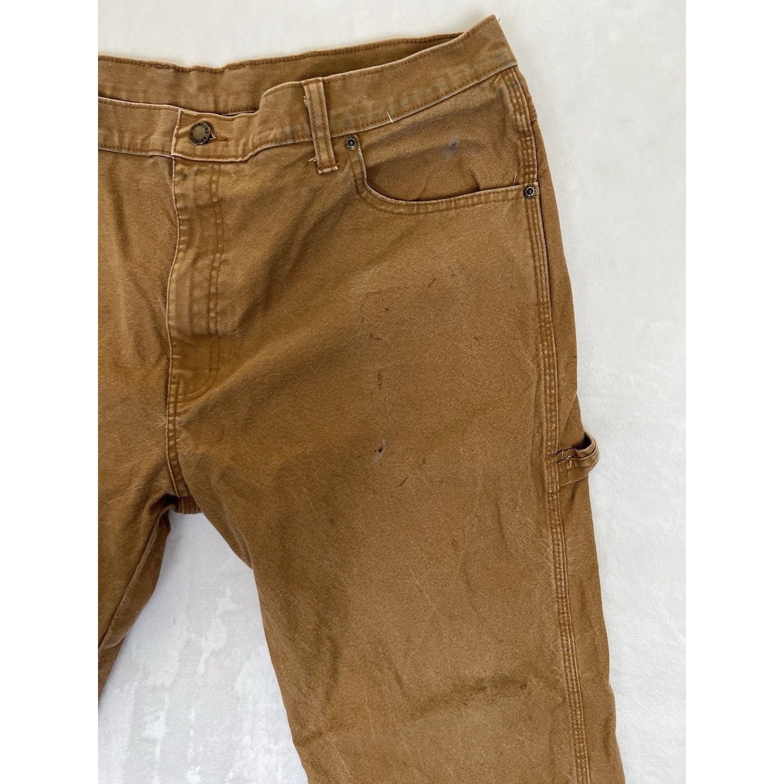 Dickies Dickies Carpenter Canvas Pants Workwear Utility Brown Size 3 Size US 36 / EU 52 - 4 Thumbnail