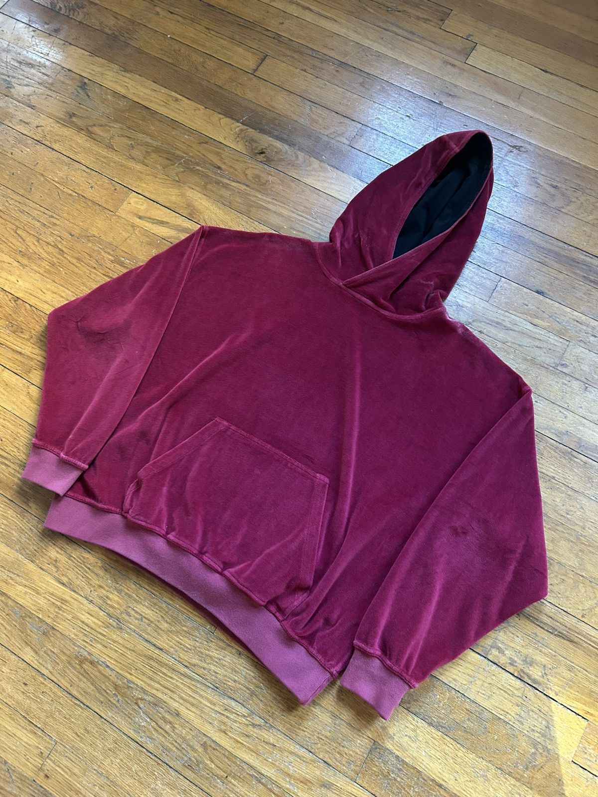 Haider Ackermann SS19 Velvet Velour Hoodie Size US M / EU 48-50 / 2 - 4 Thumbnail