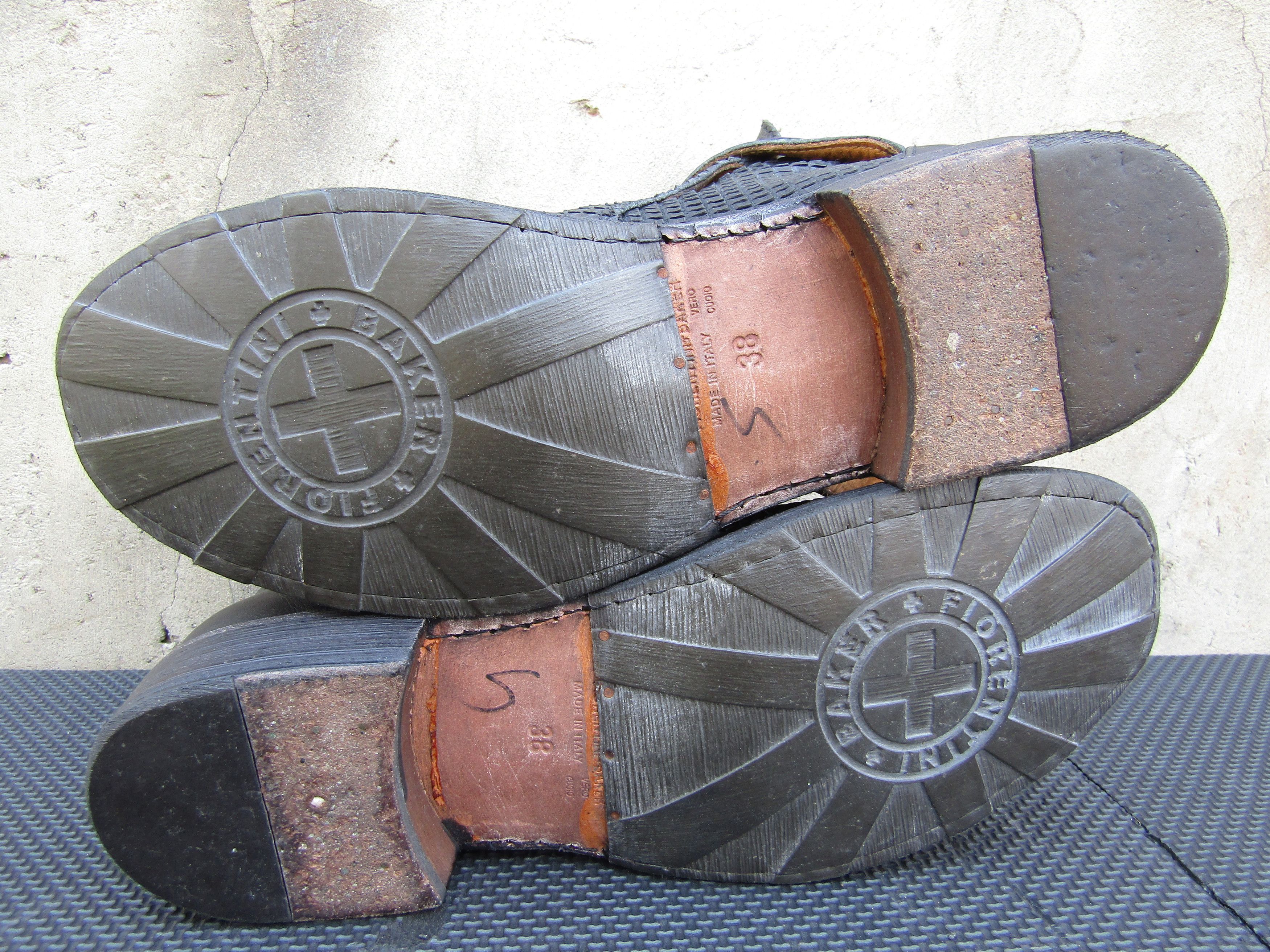 Fiorentini + Baker Mint FIORENTINI BAKER Eli Eternity Black Buckle Size US 8 / IT 38 - 6 Thumbnail