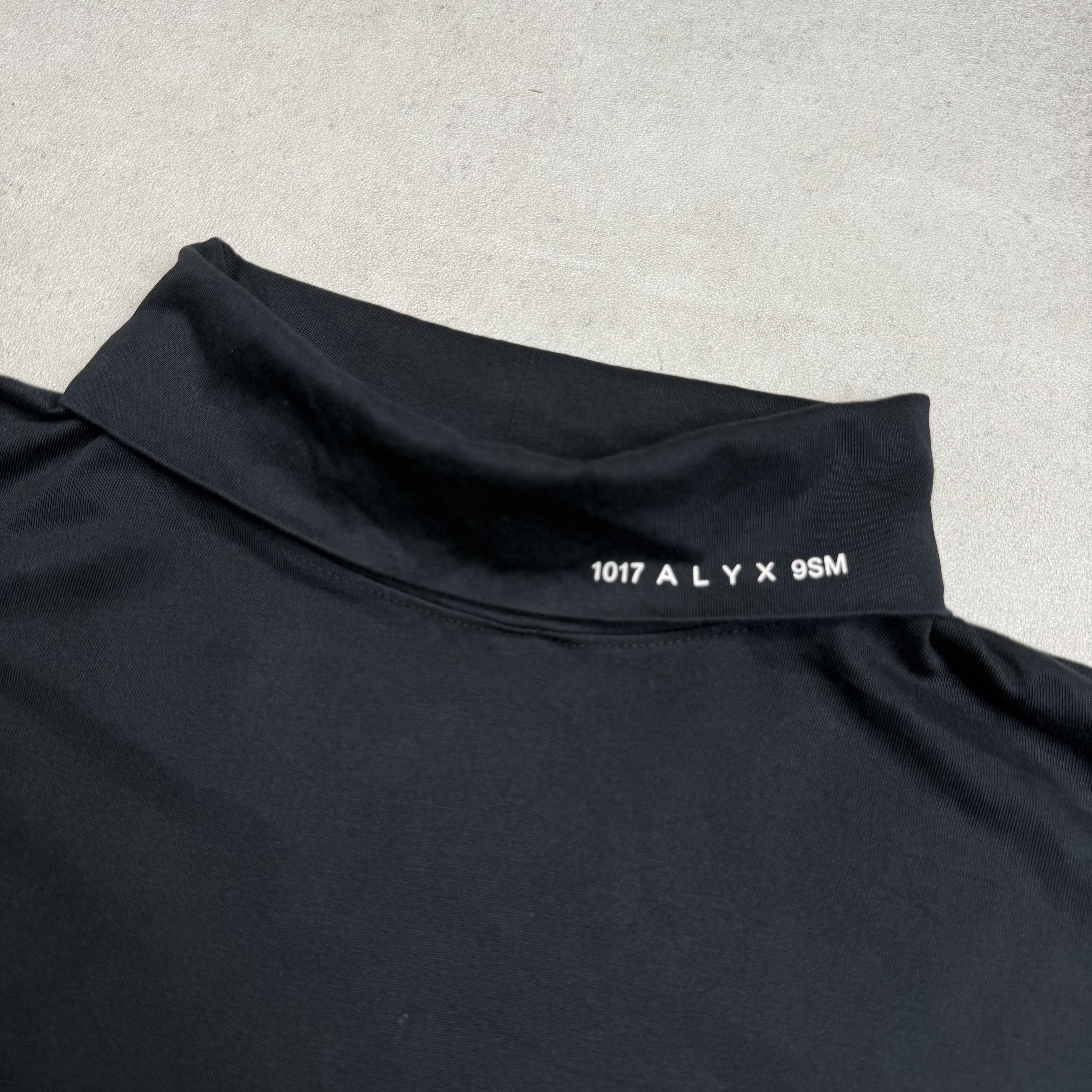 1017 ALYX 9SM ALYX Black Visual Logo Turtleneck T-Shirt Size US L / EU 52-54 / 3 - 2 Thumbnail