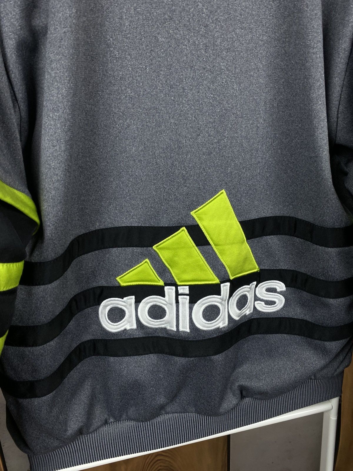 Adidas 🚀Vintage Track Jacket Adidas Full Zip Up Big Logo🚀 Size US S / EU 44-46 / 1 - 3 Thumbnail