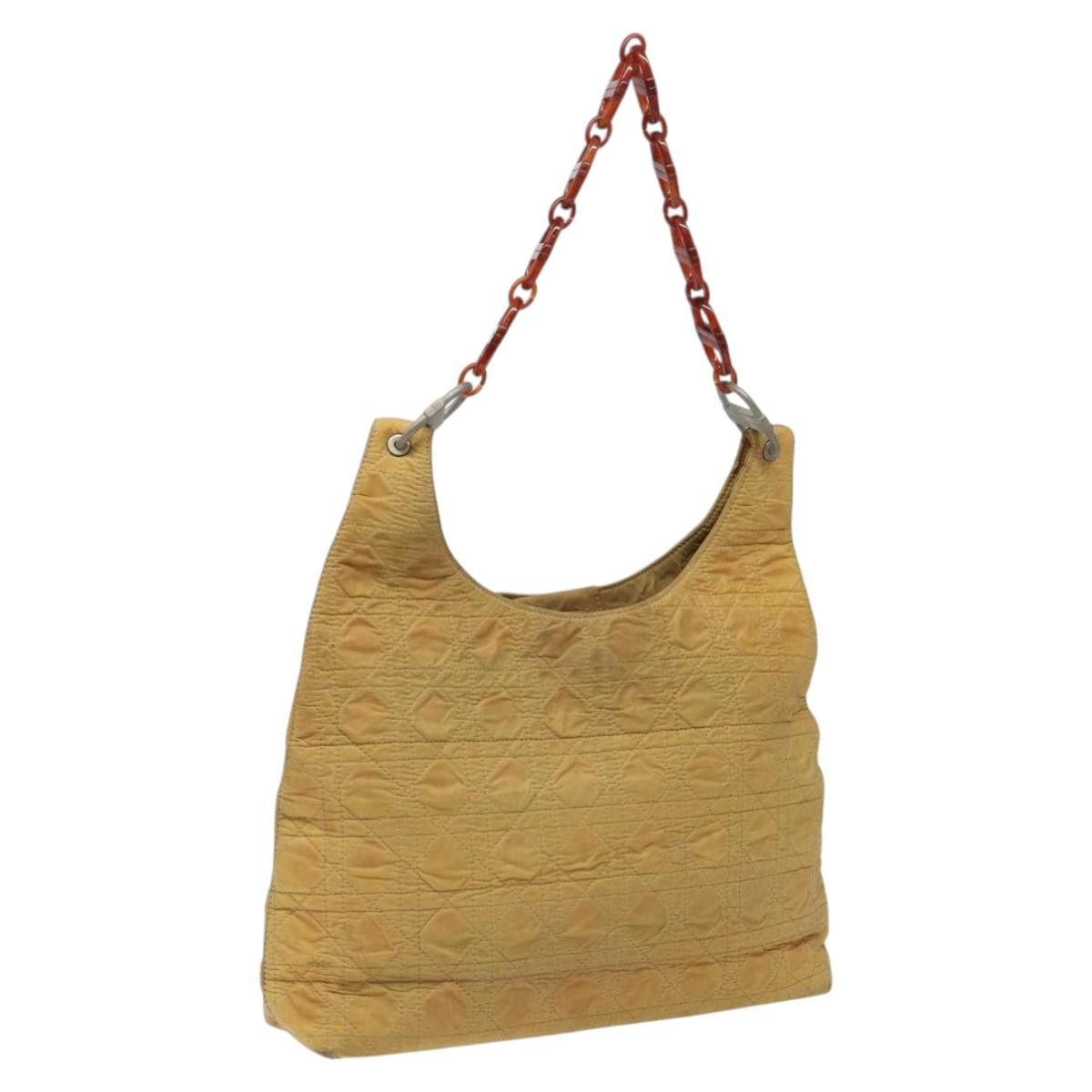 Dior DIOR Canage Shoulder Bag Nylon Yellow Size ONE SIZE - 1 Thumbnail