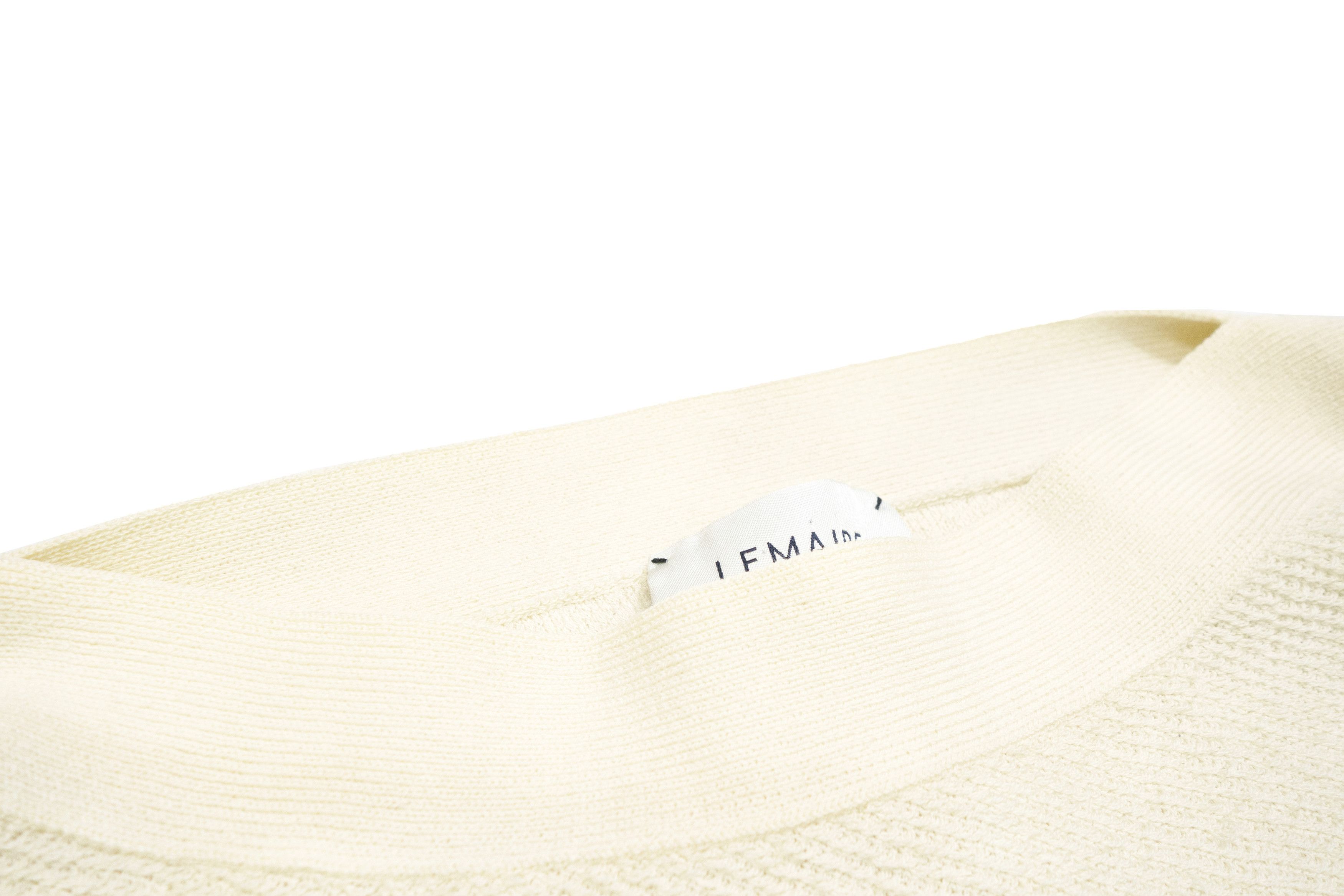 Lemaire Asymmetric Button-Side Virgin Wool Sweater Size S / US 4 / IT 40 - 11 Thumbnail