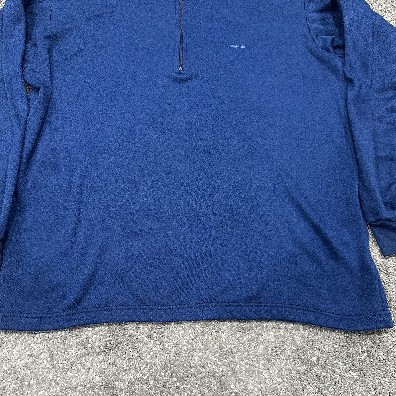 Patagonia Vtg Patagonia Womens XL Capilene Blue 1/4 Zip Baselayer 80s Size XL / US 12-14 / IT 48-50 - 13 Thumbnail