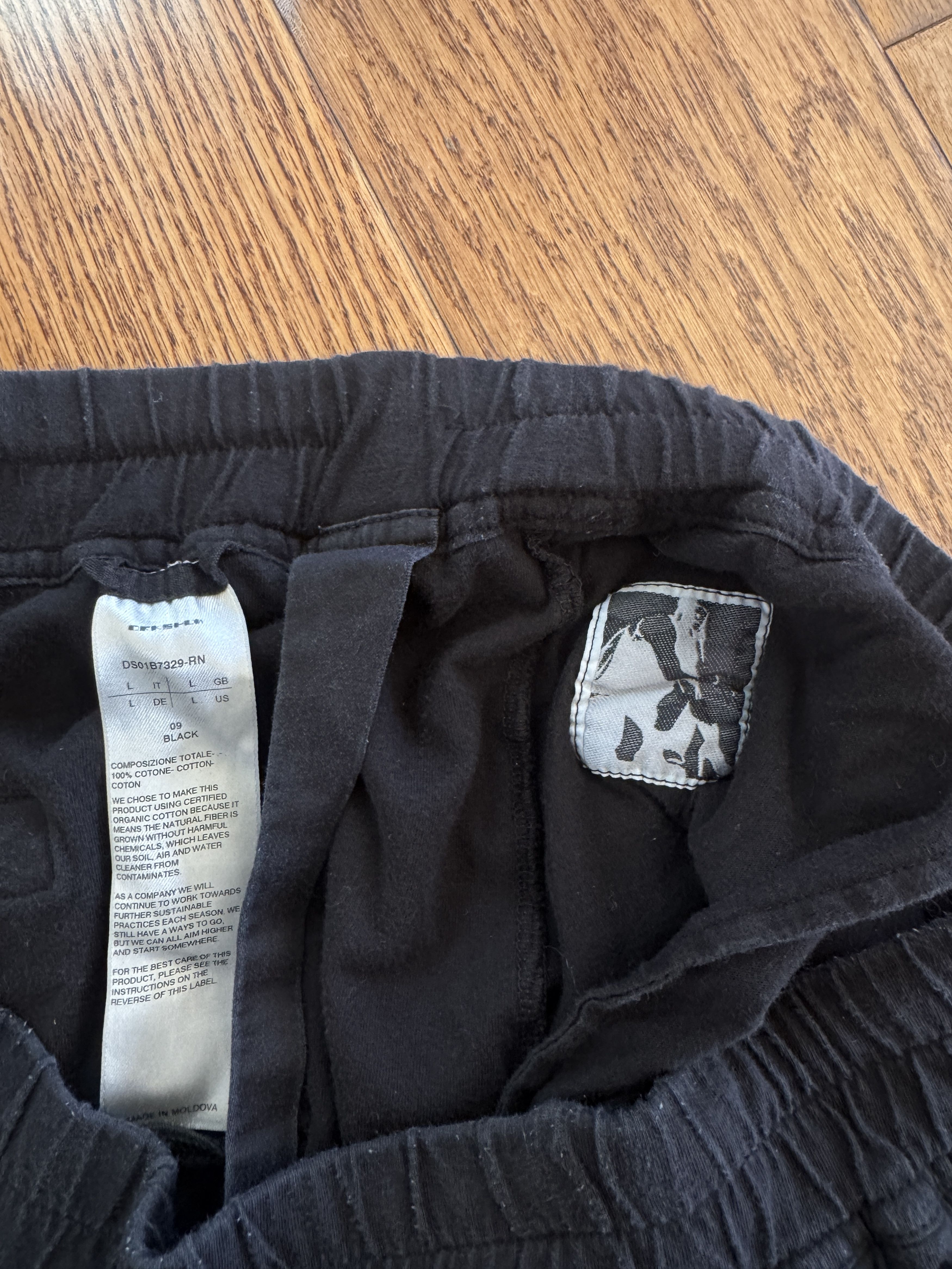 Rick Owens Drkshdw Rick Owens Black Lounge Pant Size US 32 / EU 48 - 8 Thumbnail