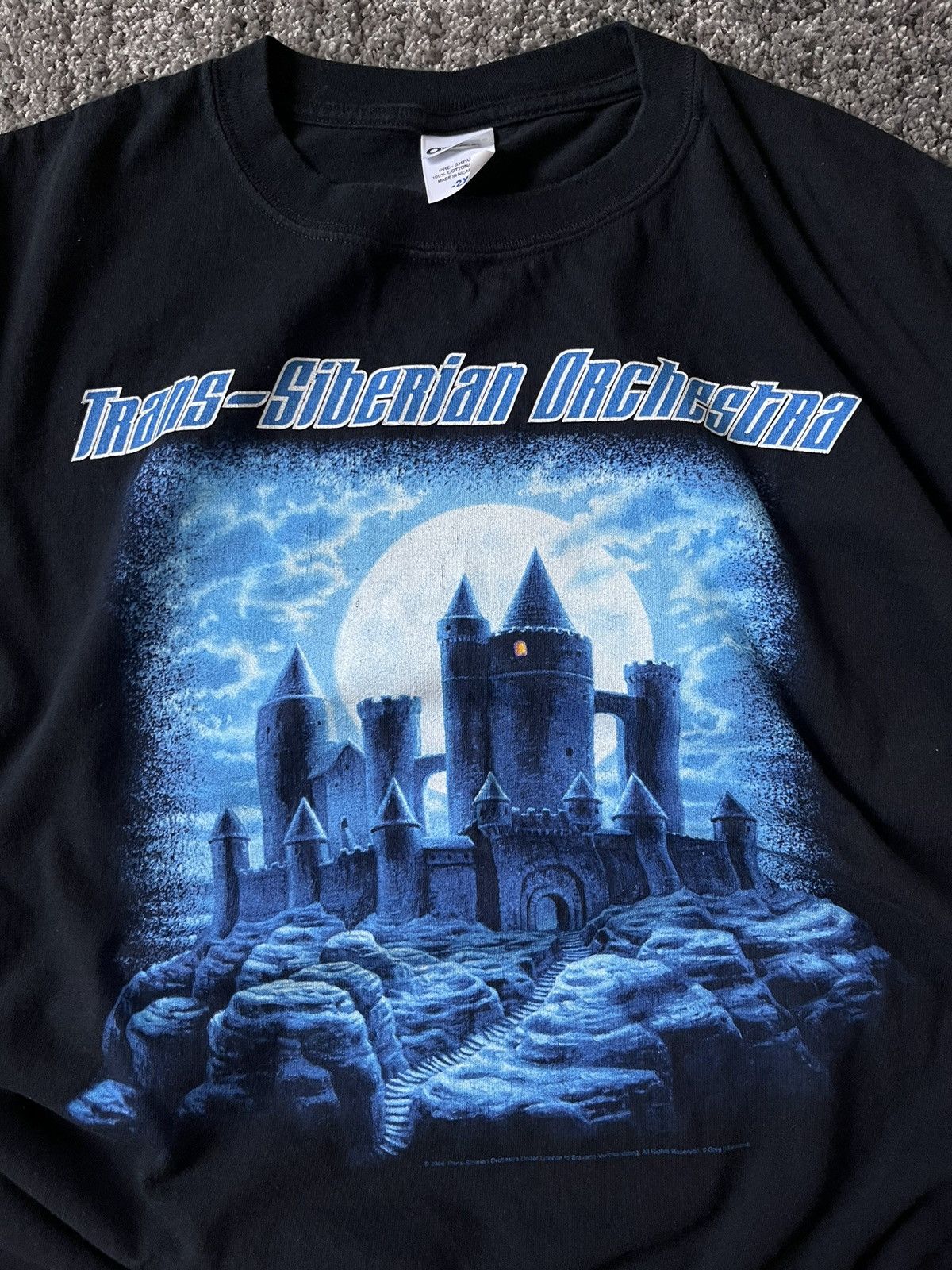 Band Tees Vintage Trans-Siberian Orchestra Winter Tour 2006 T-Shirt Size US XXL / EU 58 / 5 - 3 Thumbnail