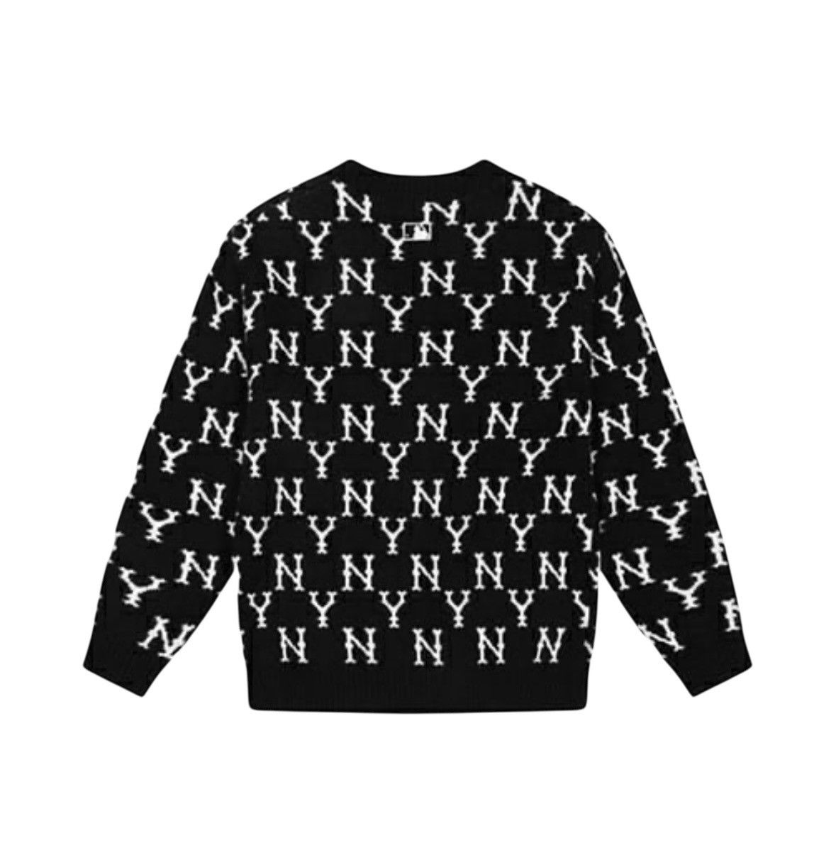 MLB MLB Korea NY Yankees Monogram Cardigan Sweater Unisex M Size US M / EU 48-50 / 2 - 2 Thumbnail