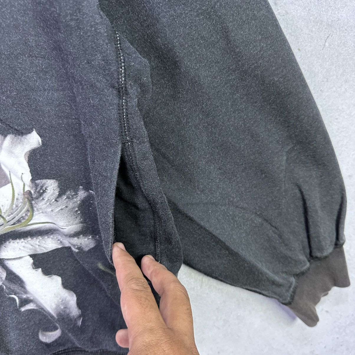 Lad Musician Archive LAD MUSICIAN Floral Hoodie Japan Designer Streetwear Size US XL / EU 56 / 4 - 4 Thumbnail