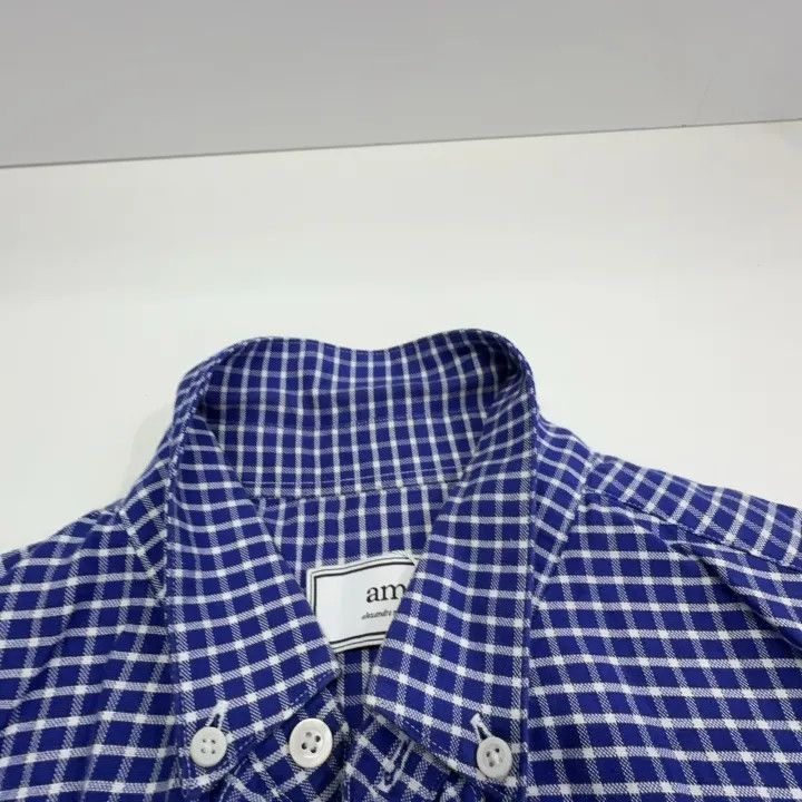AMI AMIPARIS Casual Checkered Long Sleeve Shirt -2507 Size US M / EU 48-50 / 2 - 8 Thumbnail