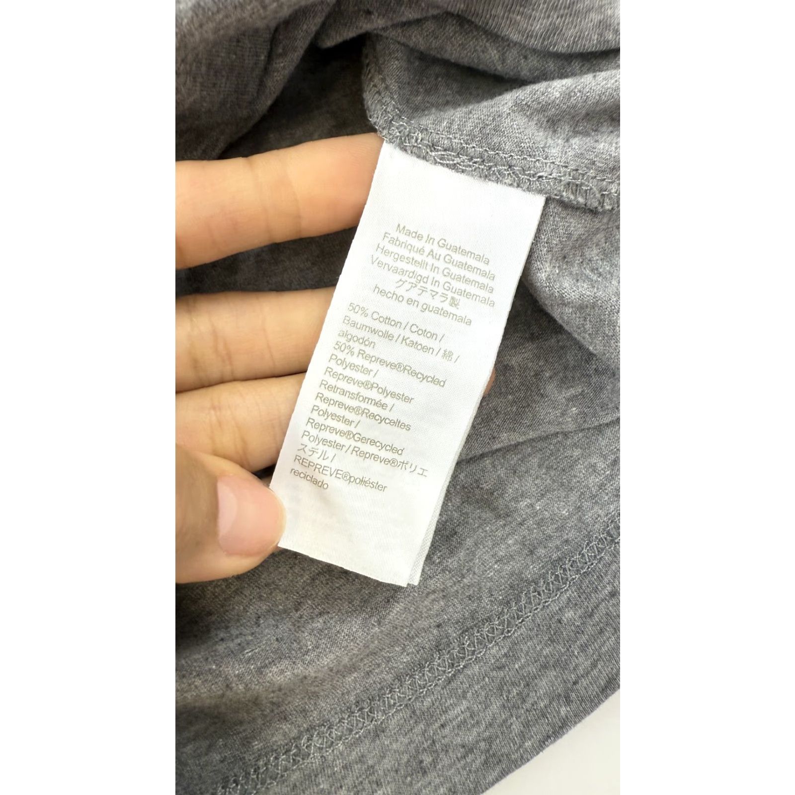 J.Crew J.Crew Shirt Mens Small Gray Essential Tee Long Sleeve Knit Crewneck Soft Top Size US S / EU 44-46 / 1 - 3 Thumbnail