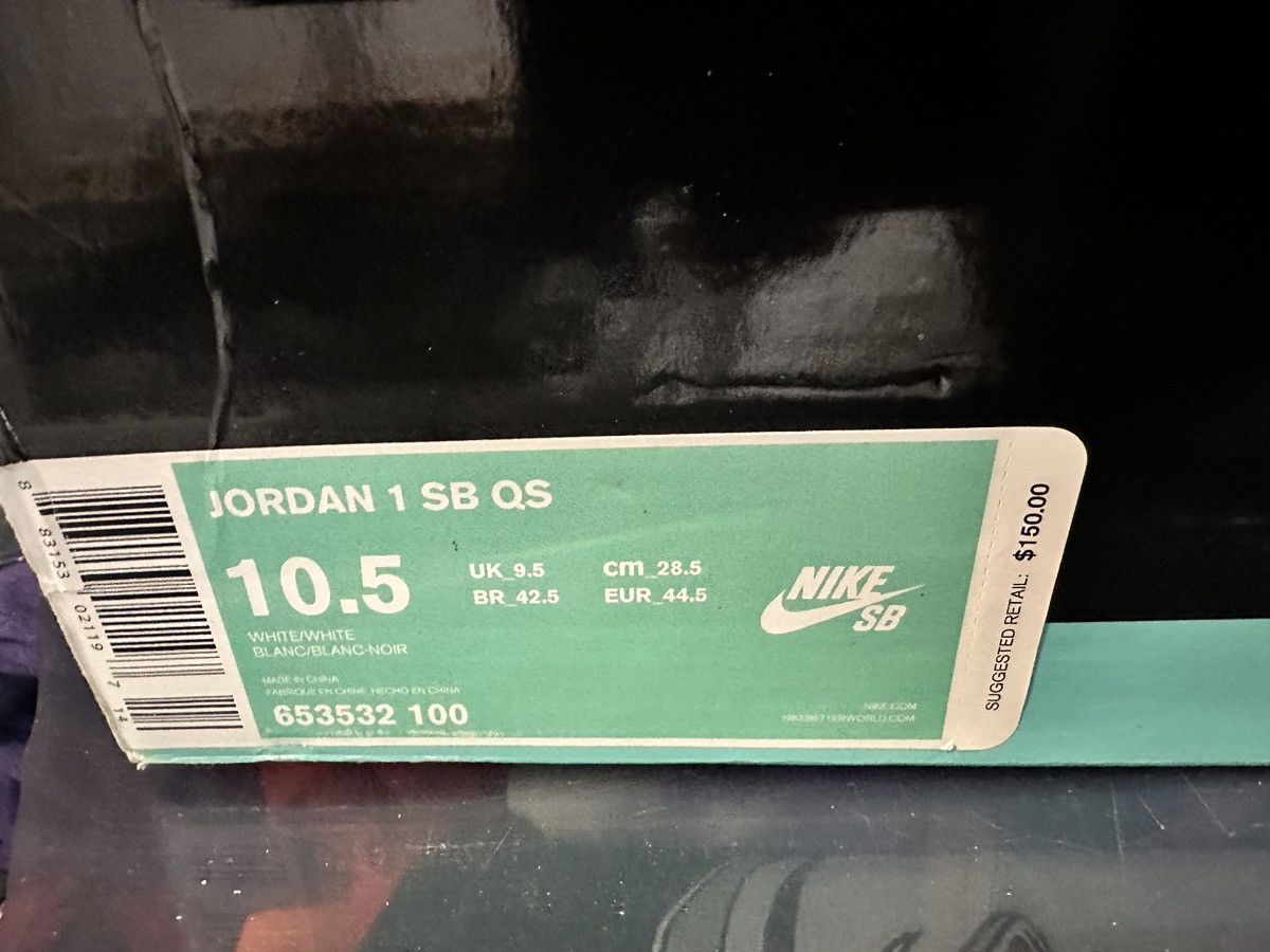 Jordan Brand Jordan Brand x Nike SB Air Jordan 1 Lance Mountain (White) Size US 10.5 / EU 43-44 - 2 Thumbnail