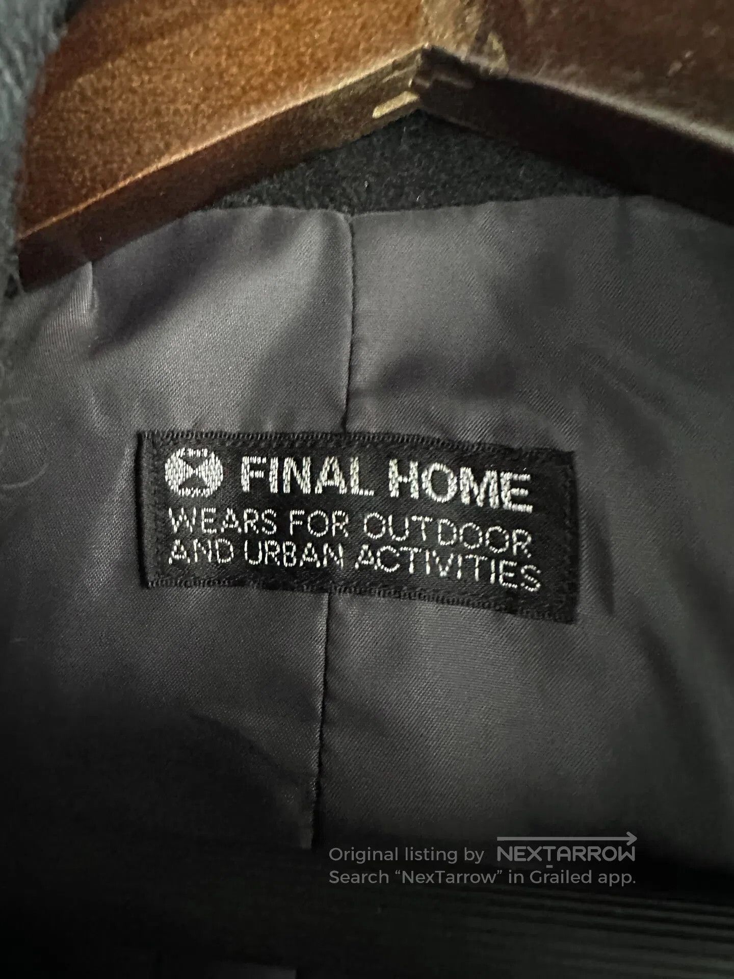Final Home final home 90s-style zipper wool coat| Size US M / EU 48-50 / 2 - 5 Thumbnail