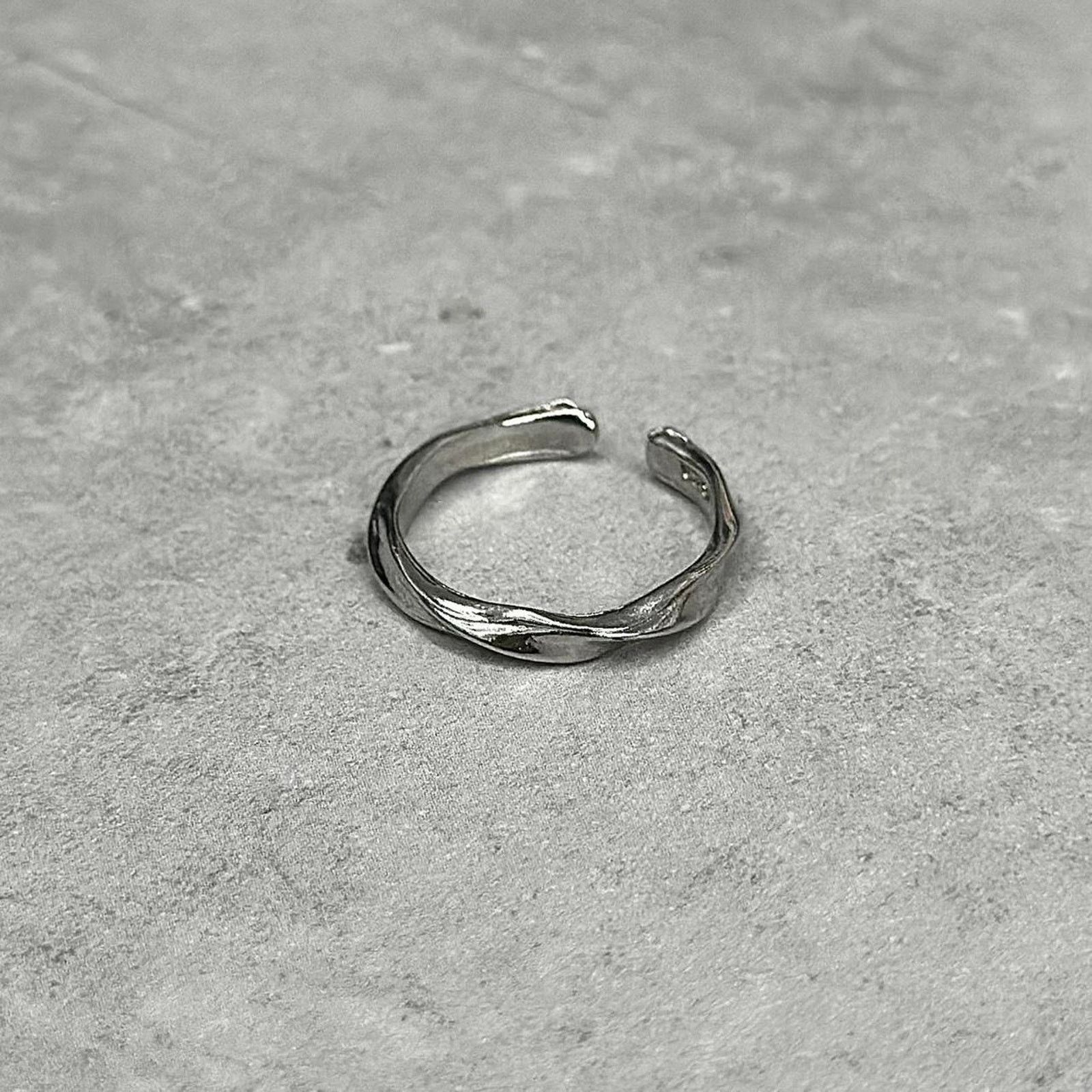Other Silver curved spiral unique WMNS Size ONE SIZE - 1 Thumbnail