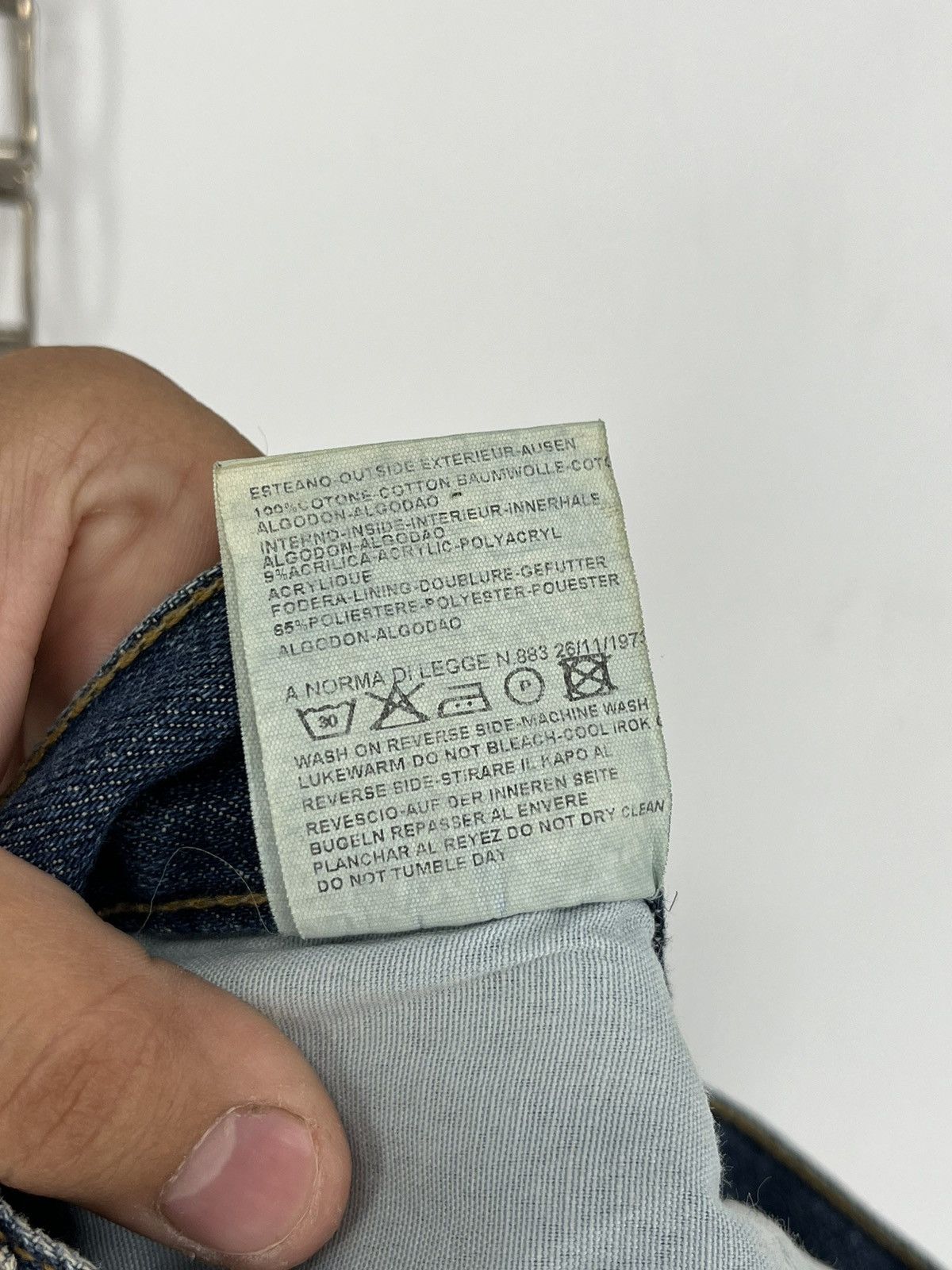 Dolce & Gabbana Vintage Dolce Gabbana Big Logo Distressed Denim Jeans W29 Size US 29 - 14 Thumbnail