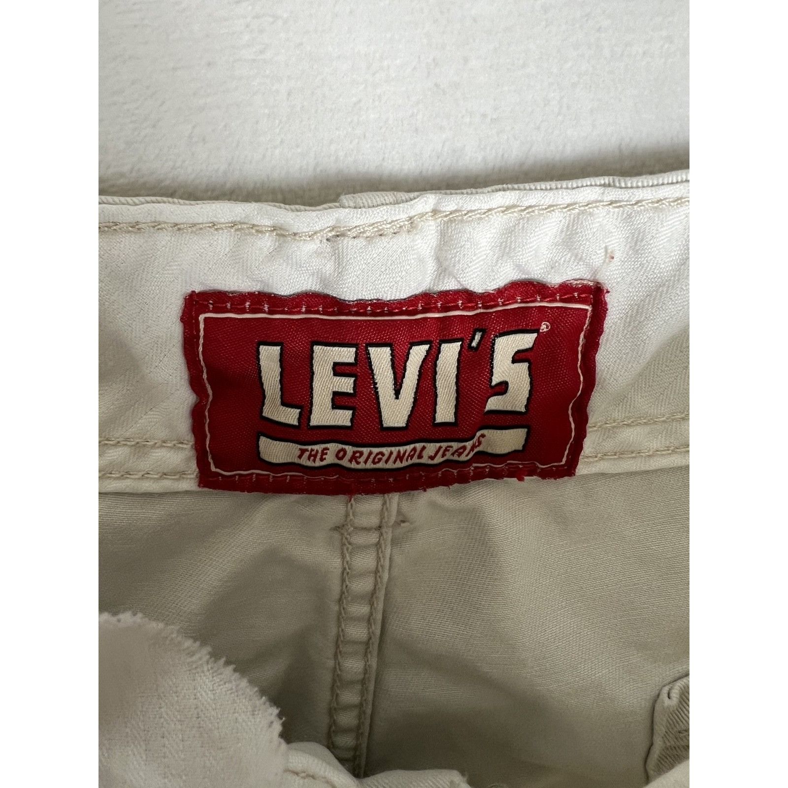 Levi's Levi’s Cargo Shorts Size 42 Beige Y2K Baggy Skater Grunge Size US 42 / EU 58 - 5 Thumbnail
