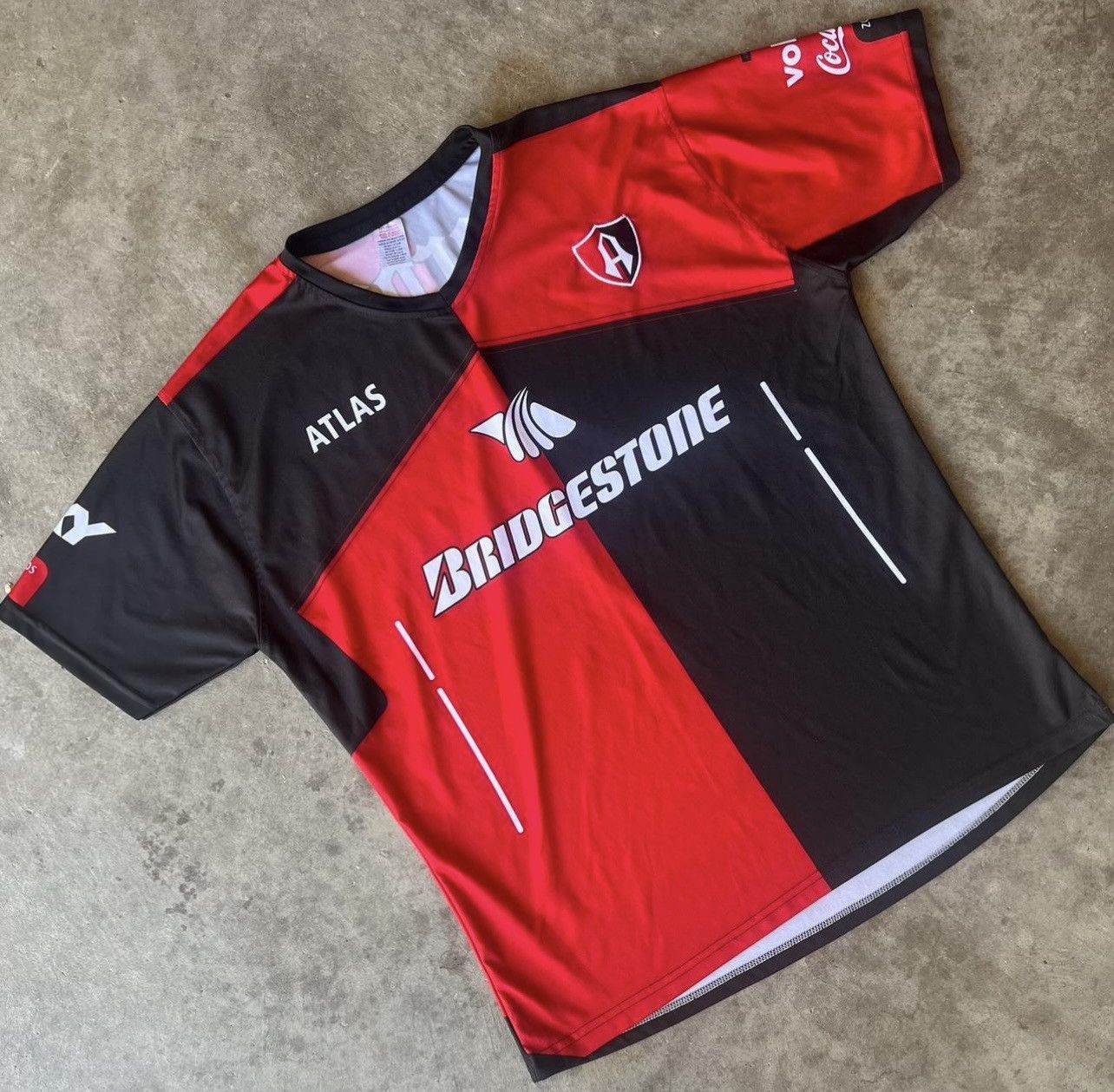 Designer × Vintage Atlas Soccer Jersey Size Medium / Large Size US M / EU 48-50 / 2 - 1 Thumbnail