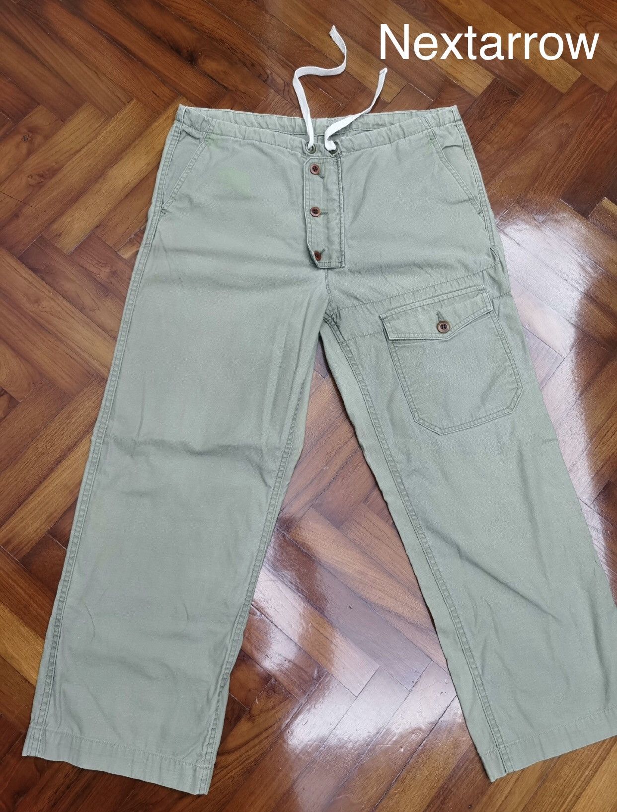 Comme des Garcons Men's retro military pants 2412-Nextarrow Size US 30 / EU 46 - 1 Thumbnail
