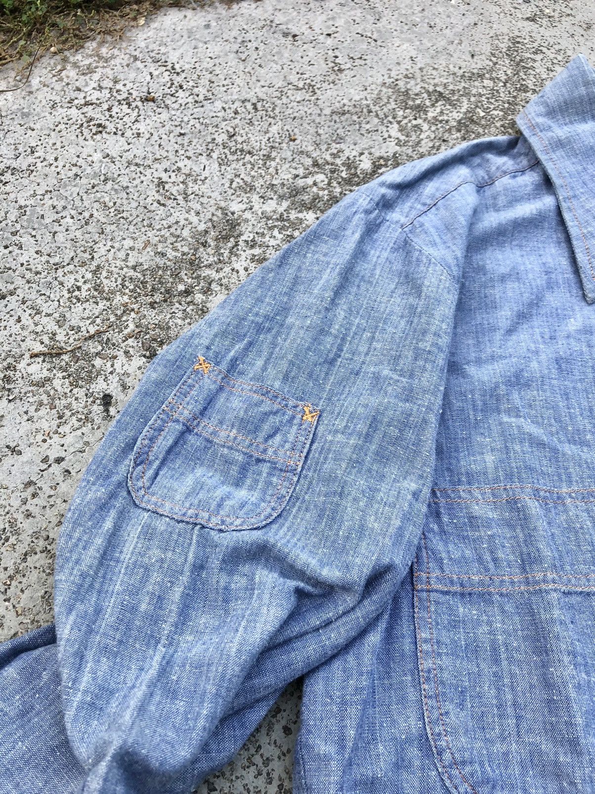 Levi's × Vintage VTGE LEVIS PANATELA TOP BIG E Size S / US 4 / IT 40 - 3 Thumbnail