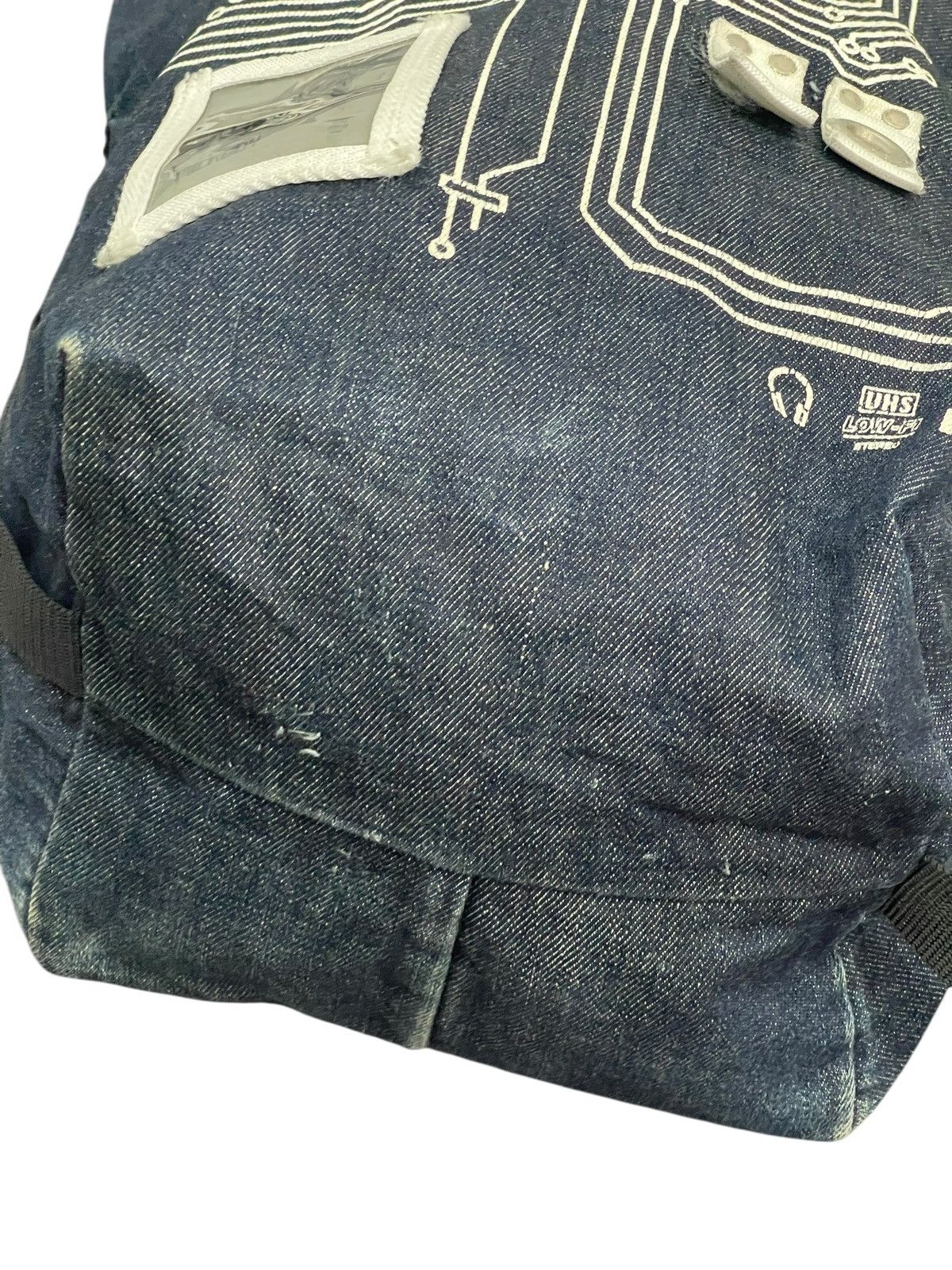 Japanese Brand Backpack Denim Milk Boy Japan Bag 6🟩 Size ONE SIZE - 7 Thumbnail
