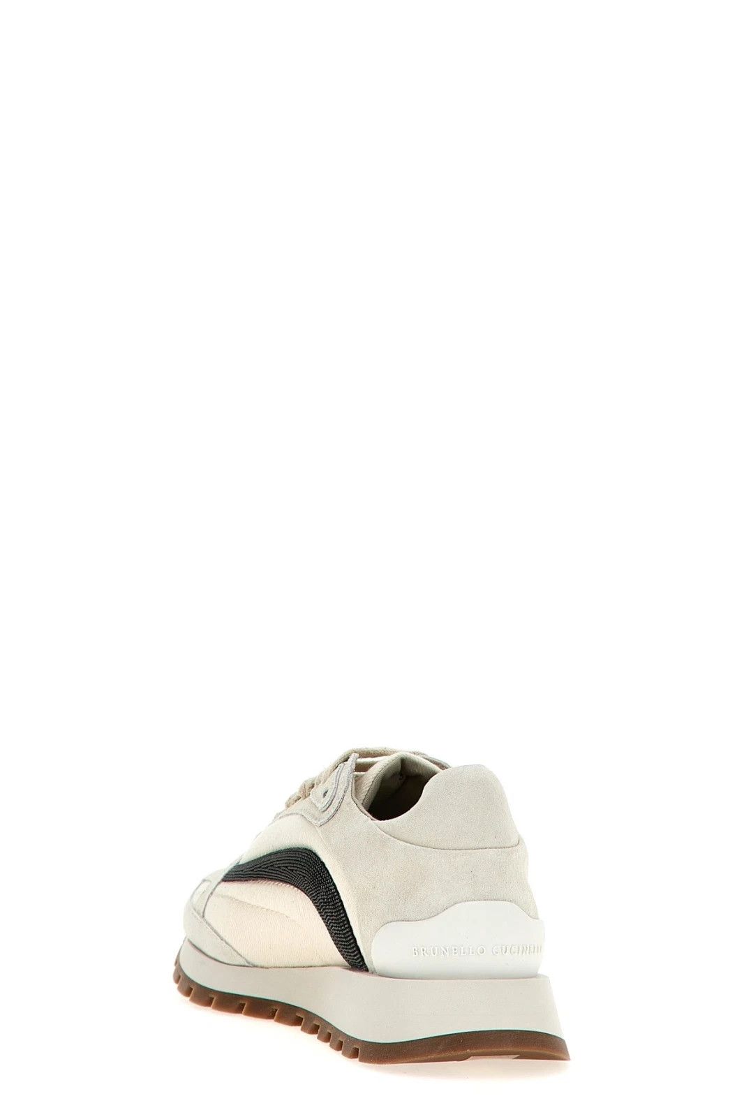 Brunello Cucinelli BRUNELLO CUCINELLI Beige Suede Sneakers New & Authentic Size US 6 / IT 36 - 3 Thumbnail