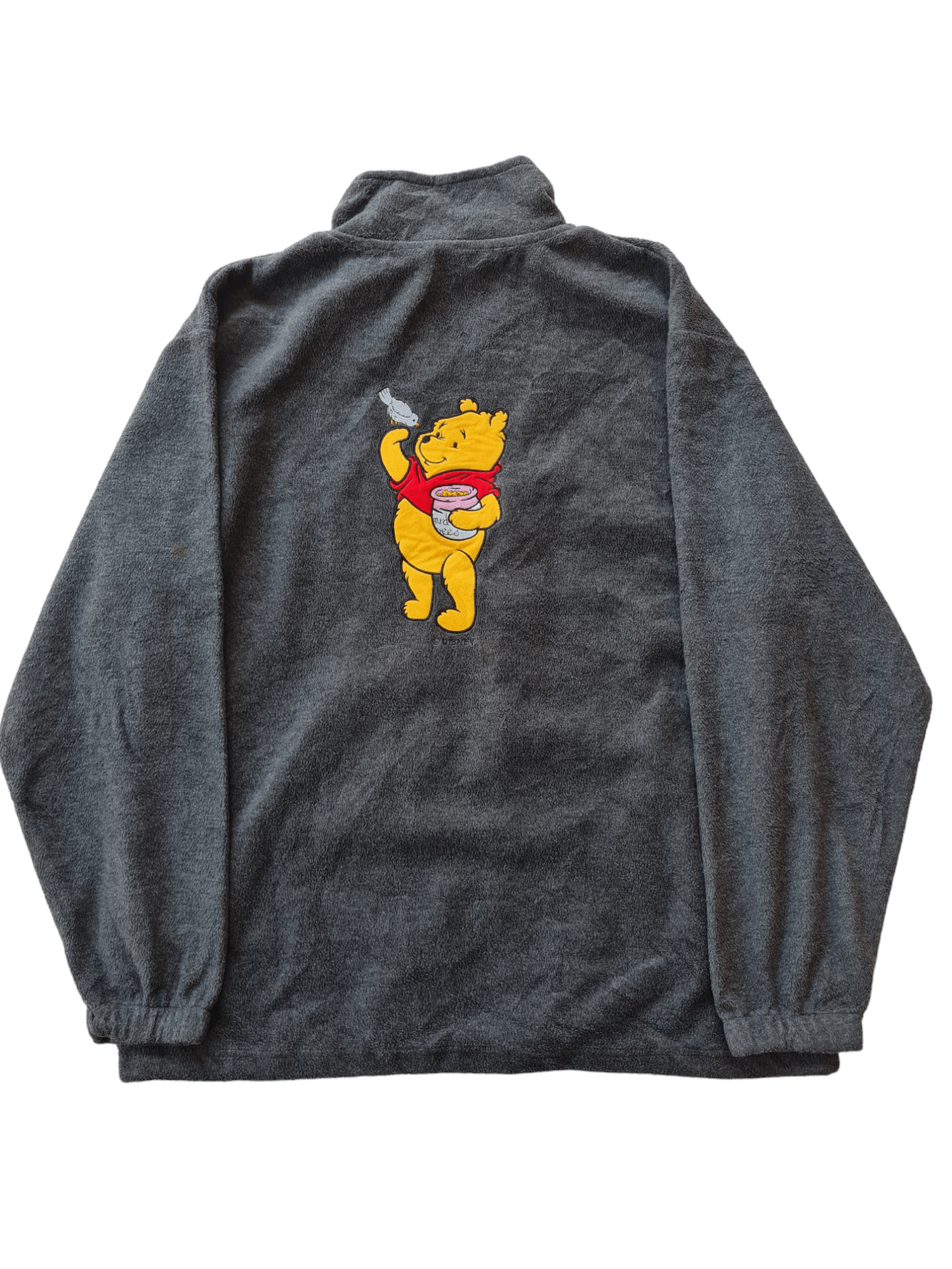 Cartoon Network × Disney × Vintage Vintage Disney Pooh Fleece Jacket Zipper Size US L / EU 52-54 / 3 - 1 Thumbnail