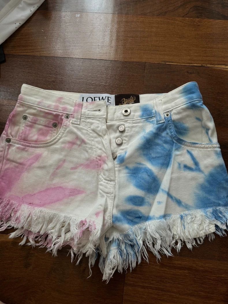 Loewe Loewe Blue and pink shorts Size 42" / US 20 - 1 Thumbnail