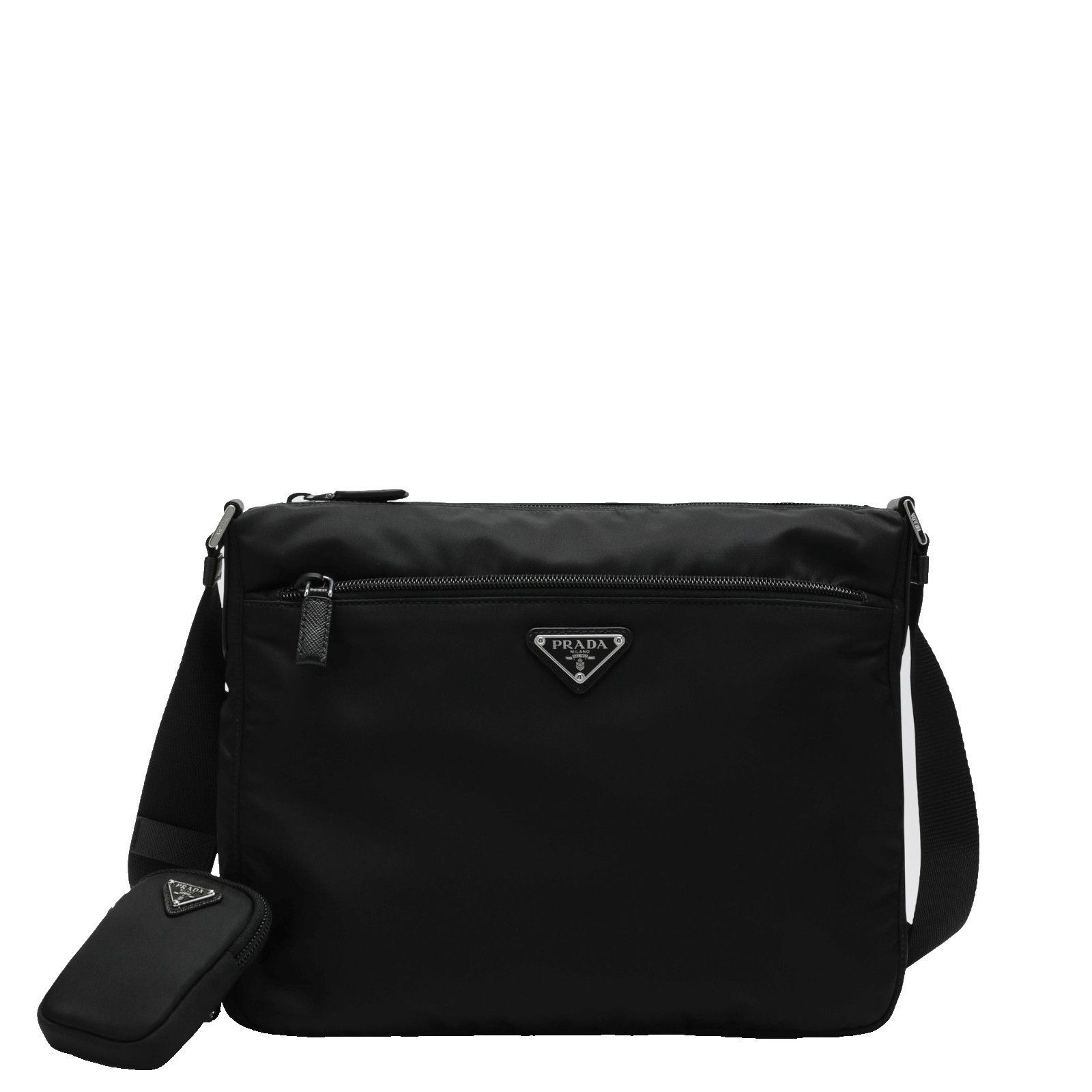 Prada PRADA Black Re-Nylon Shoulder Bag New & Authentic Size ONE SIZE - 1 Thumbnail