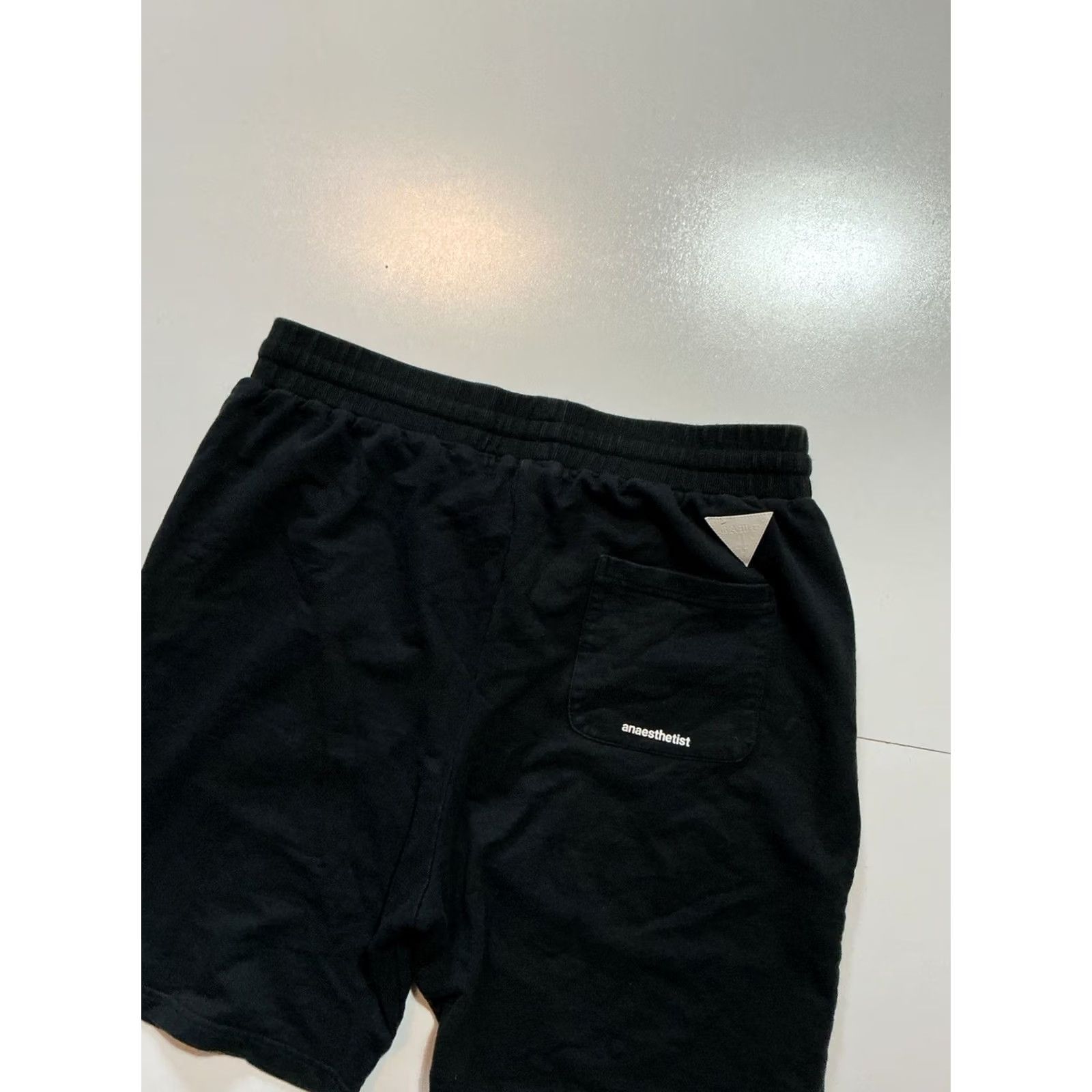 Vintage Gaws Sweat Shorts Peace Sign 8” Inseam XL Black Mens Size US 36 / EU 52 - 7 Thumbnail