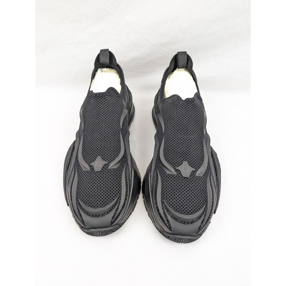 Fendi o1rshd1 Flow Sneakers in Black Size US 12 / EU 45 - 14 Thumbnail
