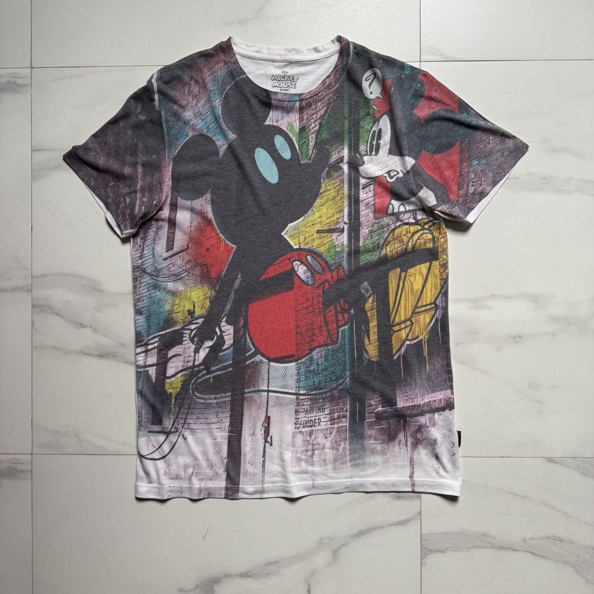 Disney × Jack & Jones Jack & Jones x Disney Mickey Street Art Tee Size US M / EU 48-50 / 2 - 2 Thumbnail