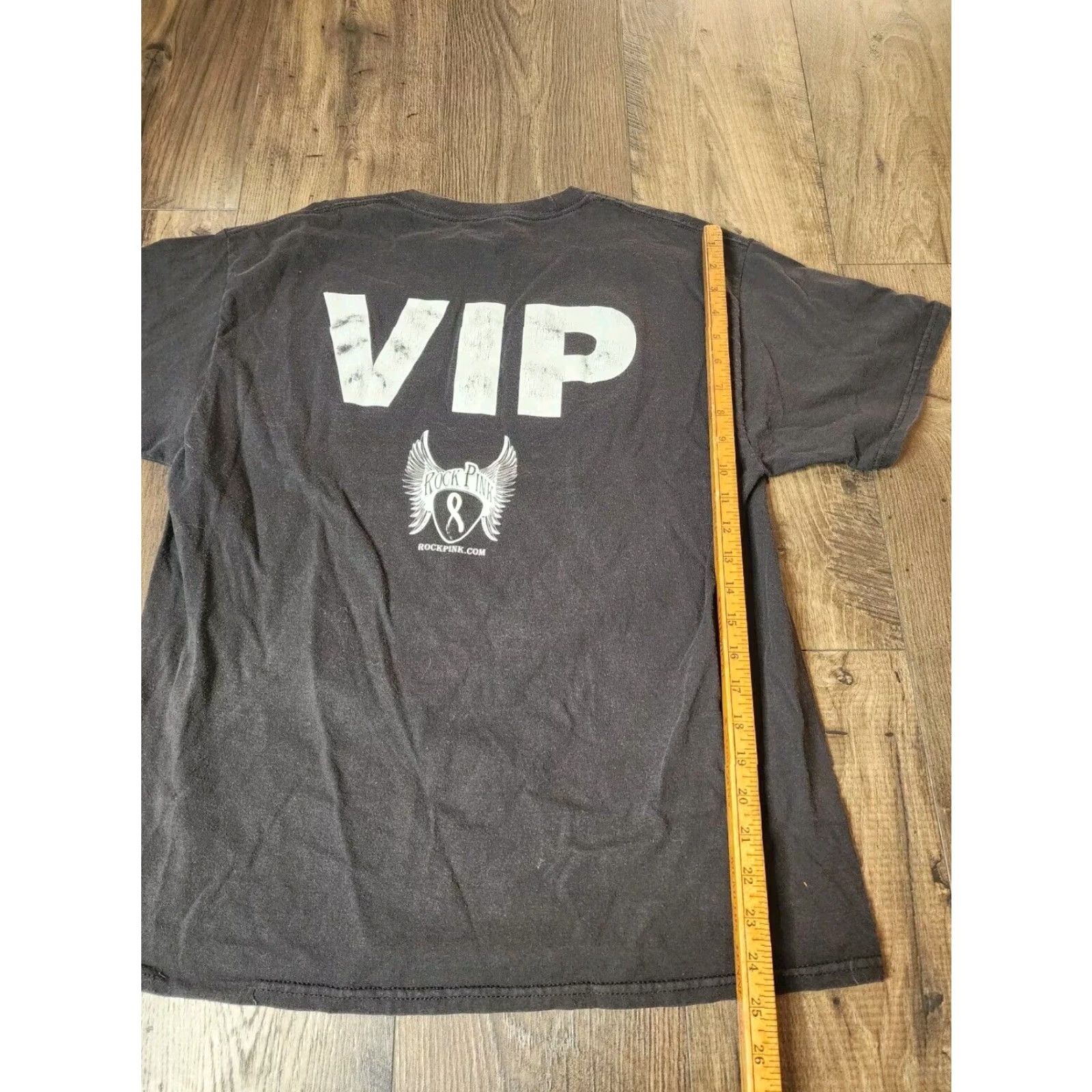 Hanes Hanes T Shirt Mens Large Black Double Sided Earth Day Birthday 2017 WJRR 101.1 VIP Mens Size US L / EU 52-54 / 3 - 2 Thumbnail