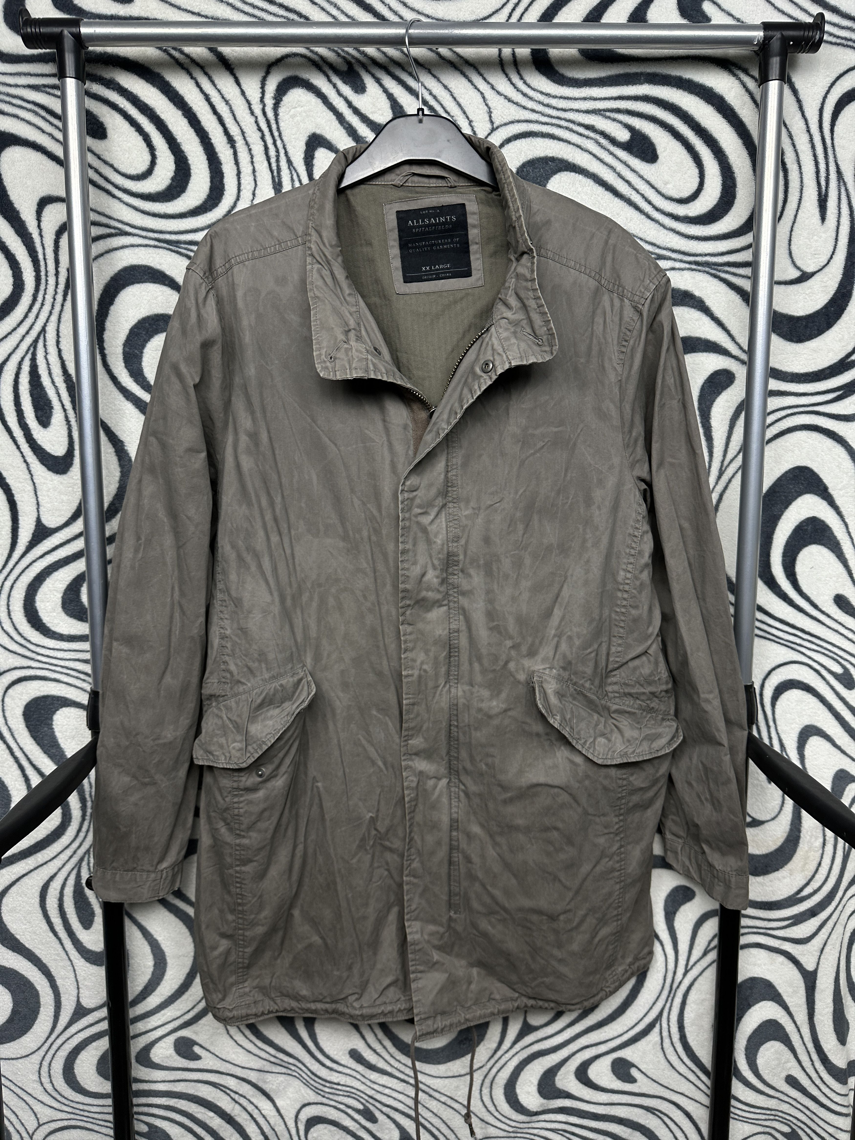 Allsaints Allsaints Mens Depot Parka Jacket Size US XXL / EU 58 / 5 - 1 Thumbnail