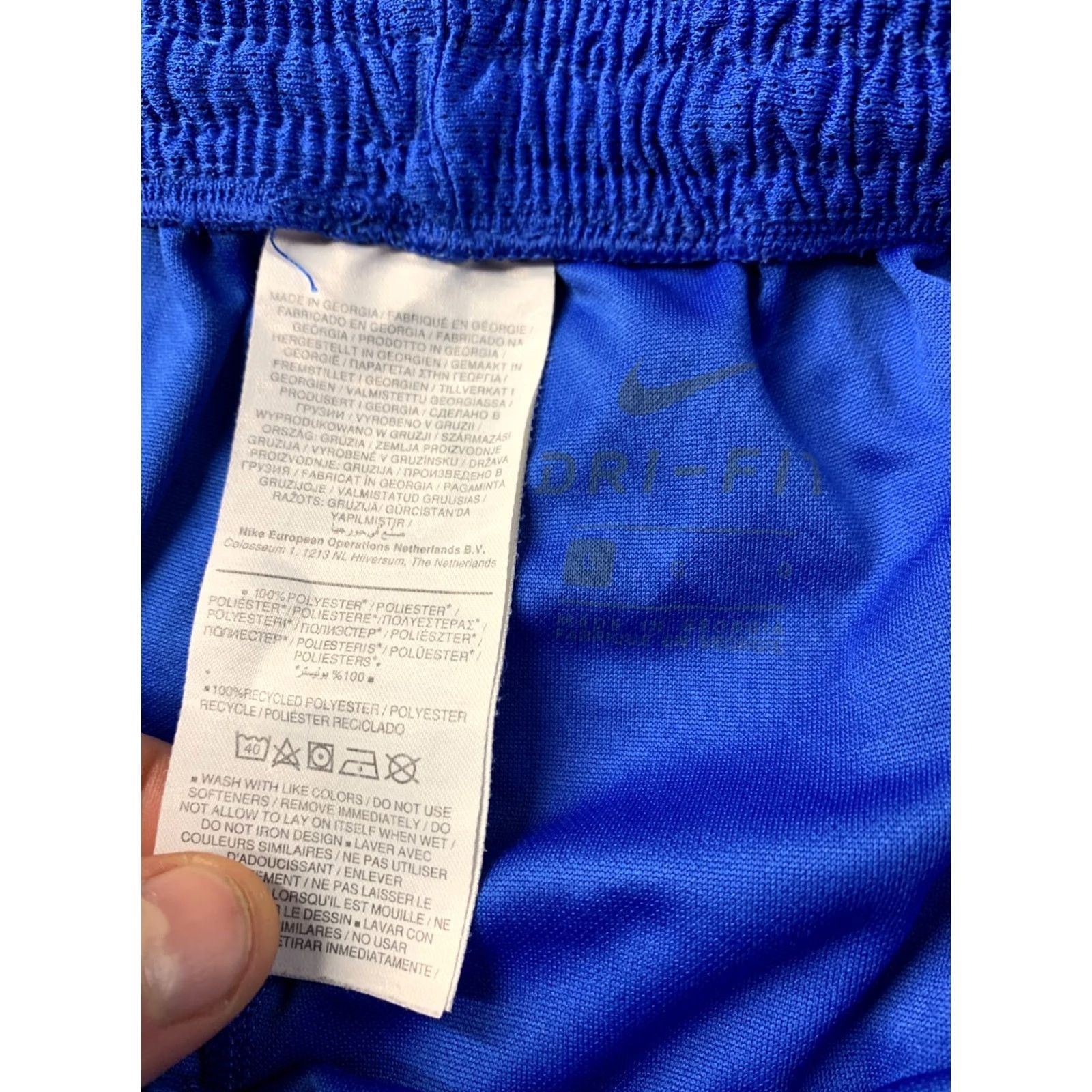 Nike Nike Dri-FIT Park Original 2019 Men Sport Training Football Shorts L Blue Nike Dri-FIT Park Original 2019 Men Shortocks Size US 33 - 4 Thumbnail